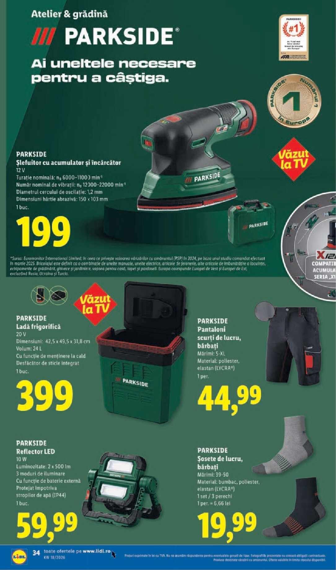 lidl - Lidl pliante pentru săptămâna viitoare de la luni 27.04.2026 până la duminică 03.05.2026 - page: 34