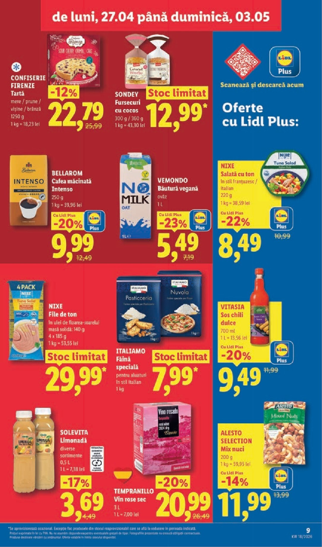 lidl - Lidl pliante pentru săptămâna viitoare de la luni 27.04.2026 până la duminică 03.05.2026 - page: 9