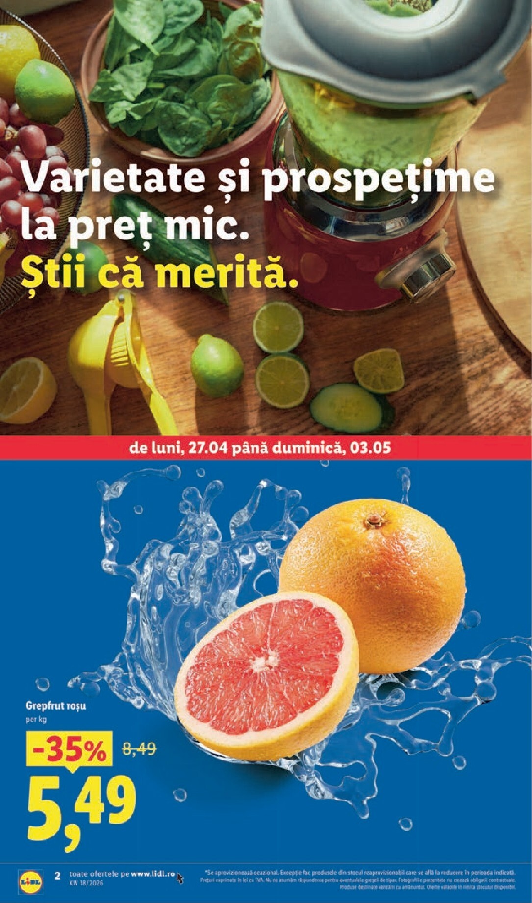 lidl - Lidl pliante pentru săptămâna viitoare de la luni 27.04.2026 până la duminică 03.05.2026 - page: 2