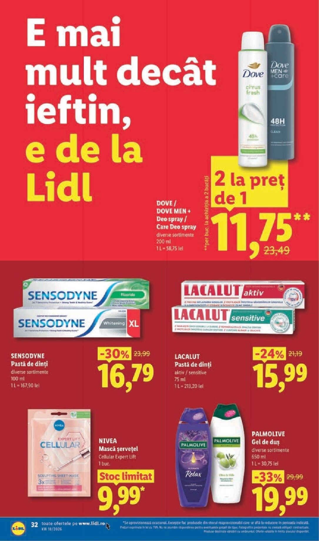 lidl - Lidl pliante pentru săptămâna viitoare de la luni 27.04.2026 până la duminică 03.05.2026 - page: 32