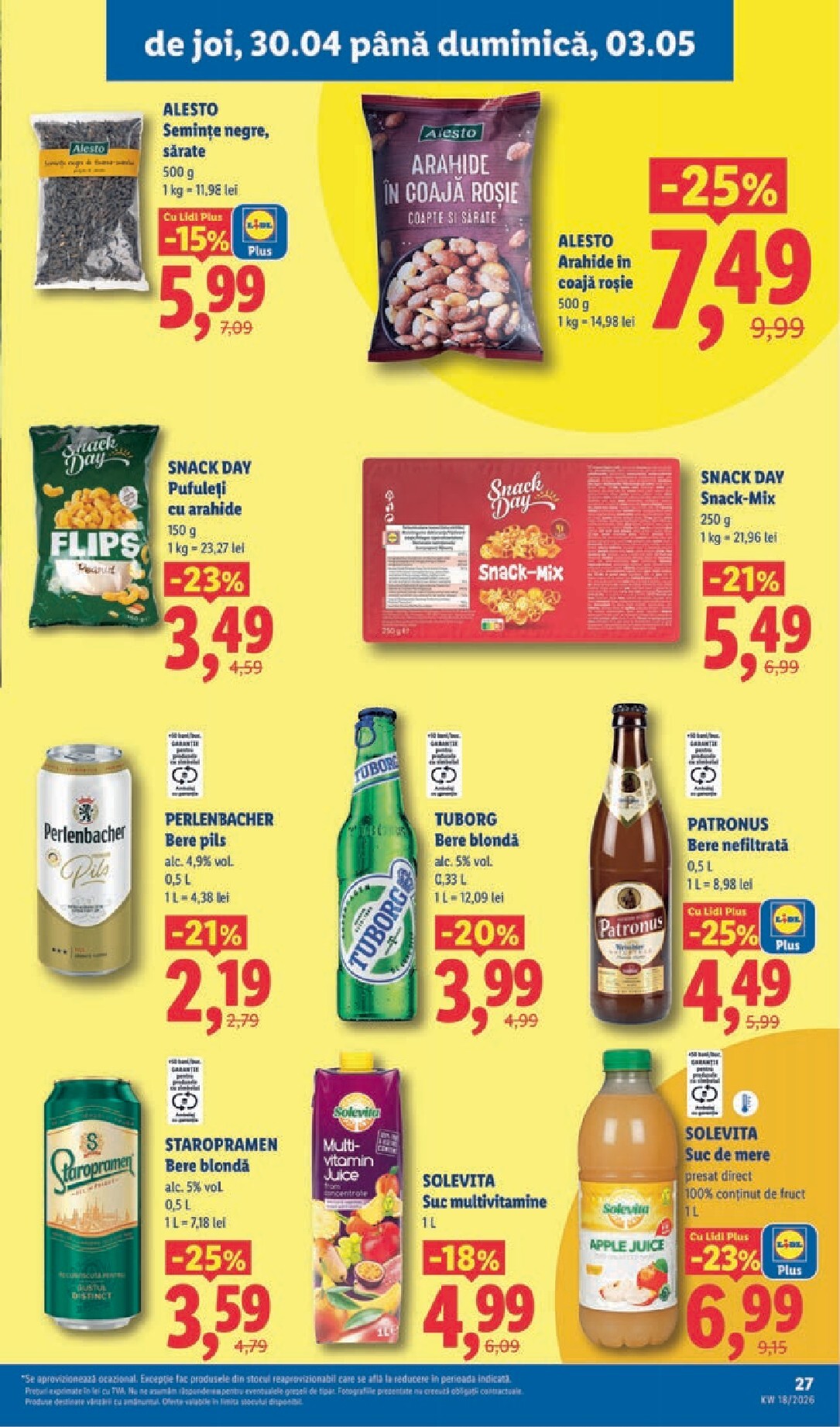 lidl - Lidl pliante pentru săptămâna viitoare de la luni 27.04.2026 până la duminică 03.05.2026 - page: 27