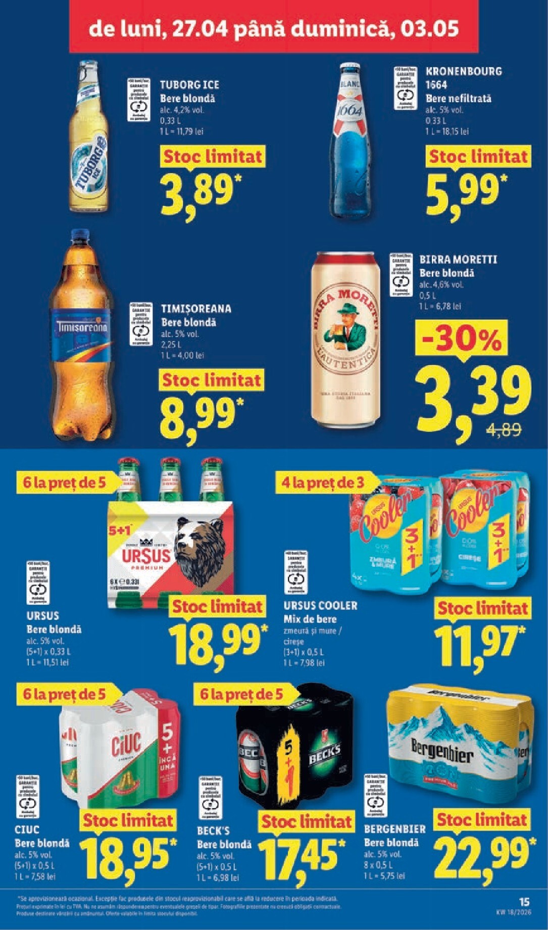 lidl - Lidl pliante pentru săptămâna viitoare de la luni 27.04.2026 până la duminică 03.05.2026 - page: 15