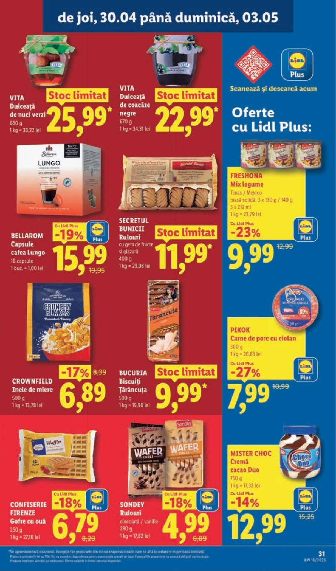 lidl - Lidl pliante pentru săptămâna viitoare de la luni 27.04.2026 până la duminică 03.05.2026 - page: 31