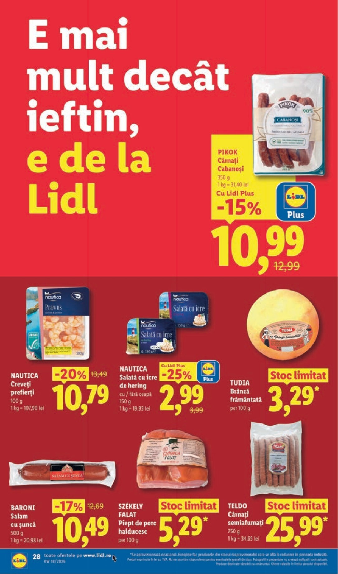lidl - Lidl pliante pentru săptămâna viitoare de la luni 27.04.2026 până la duminică 03.05.2026 - page: 28