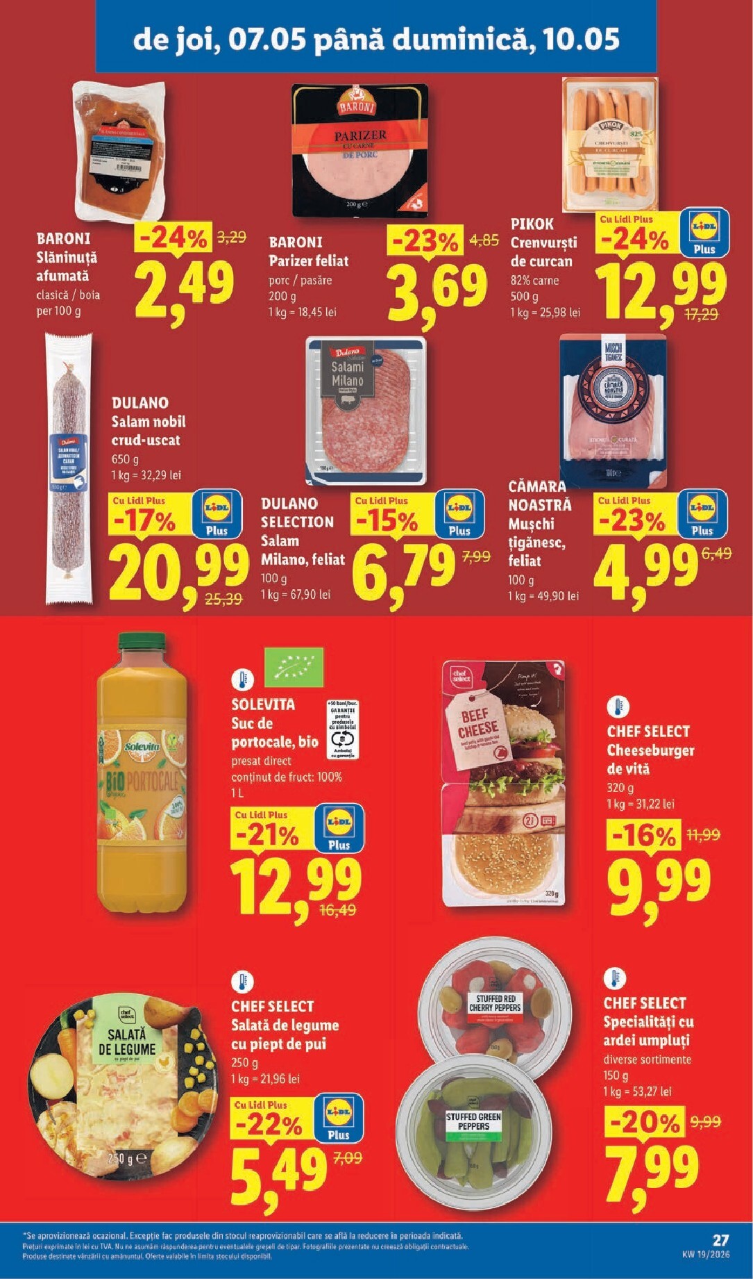 lidl - Lidl pliante pentru săptămâna viitoare de la luni 04.05.2026 până la duminică 10.05.2026 - page: 27
