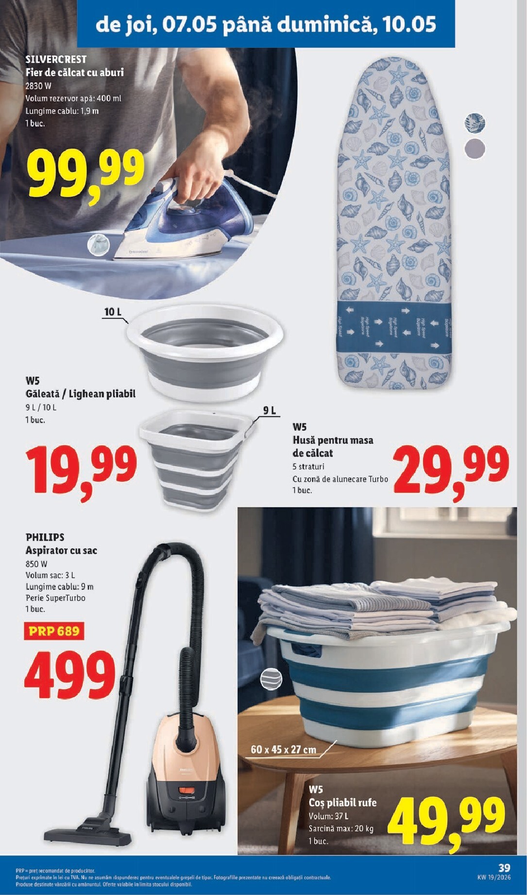 lidl - Lidl pliante pentru săptămâna viitoare de la luni 04.05.2026 până la duminică 10.05.2026 - page: 39