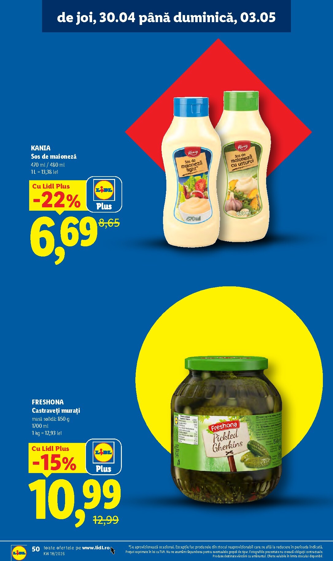 lidl - Brosura Lidl valabilă de la luni 27.04.2026 până la duminică 03.05.2026 - page: 50