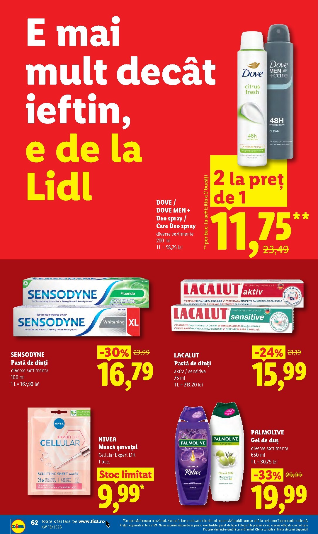 lidl - Brosura Lidl valabilă de la luni 27.04.2026 până la duminică 03.05.2026 - page: 62
