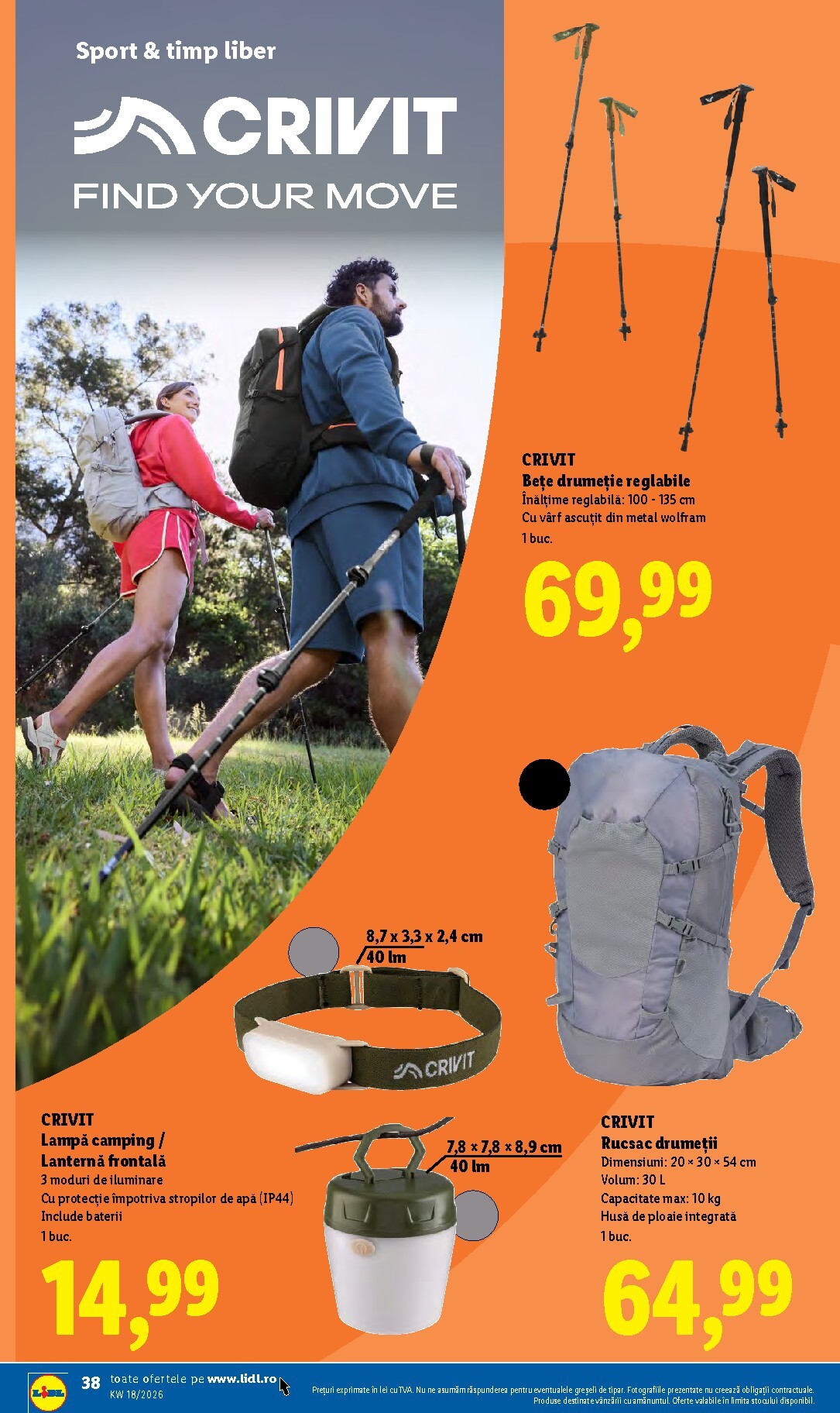 lidl - Brosura Lidl valabilă de la luni 27.04.2026 până la duminică 03.05.2026 - page: 38