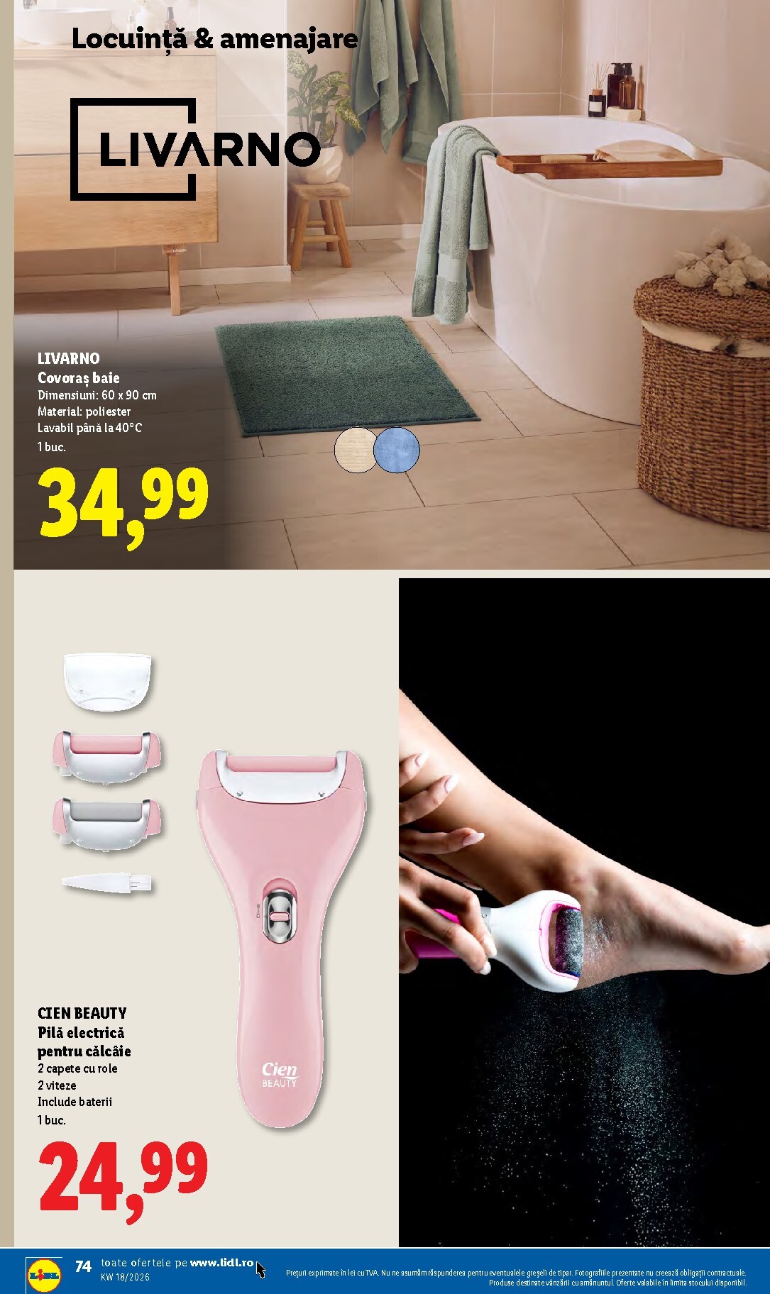 lidl - Brosura Lidl valabilă de la luni 27.04.2026 până la duminică 03.05.2026 - page: 74