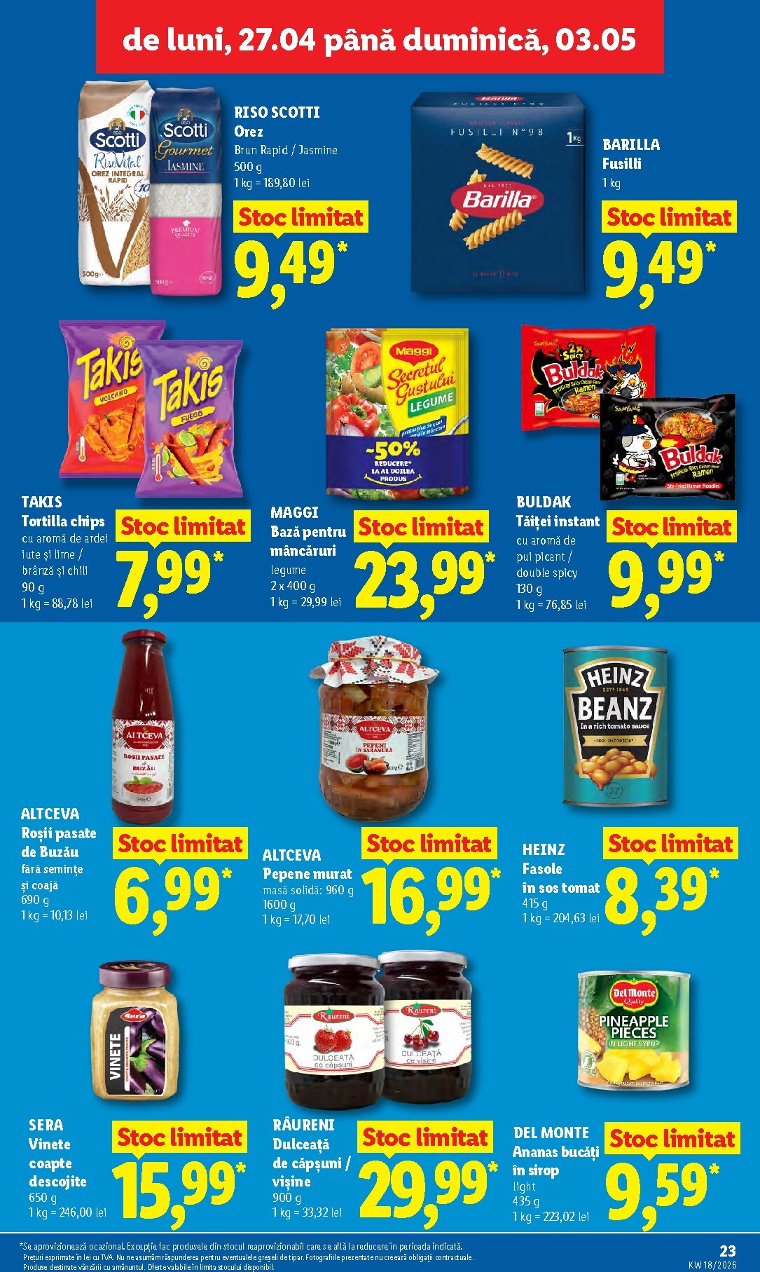 lidl - Brosura Lidl valabilă de la luni 27.04.2026 până la duminică 03.05.2026 - page: 23