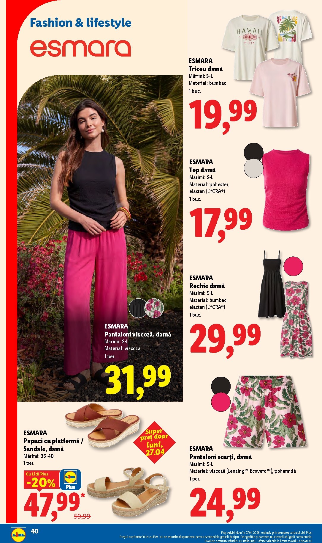 lidl - Brosura Lidl valabilă de la luni 27.04.2026 până la duminică 03.05.2026 - page: 40