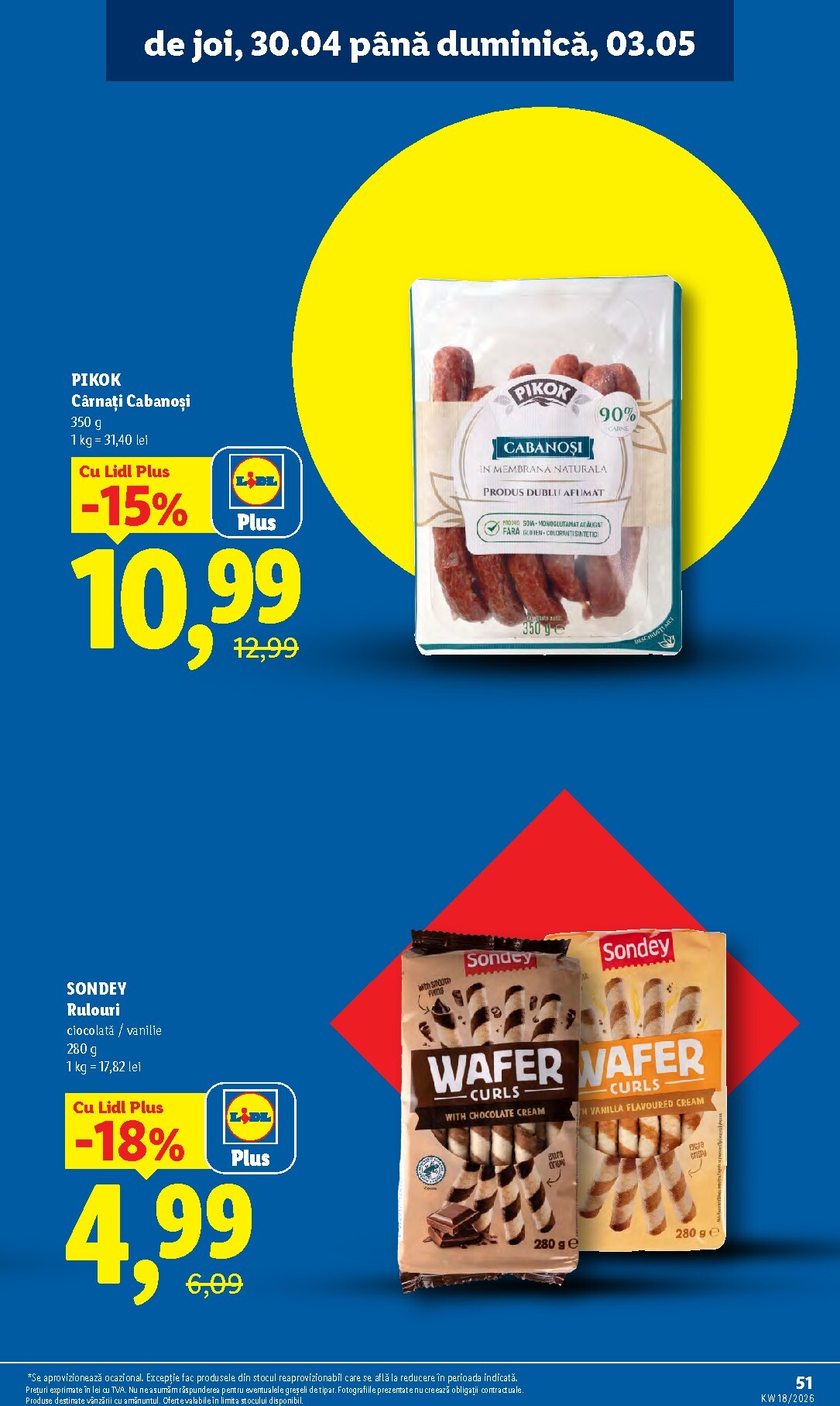 lidl - Brosura Lidl valabilă de la luni 27.04.2026 până la duminică 03.05.2026 - page: 51