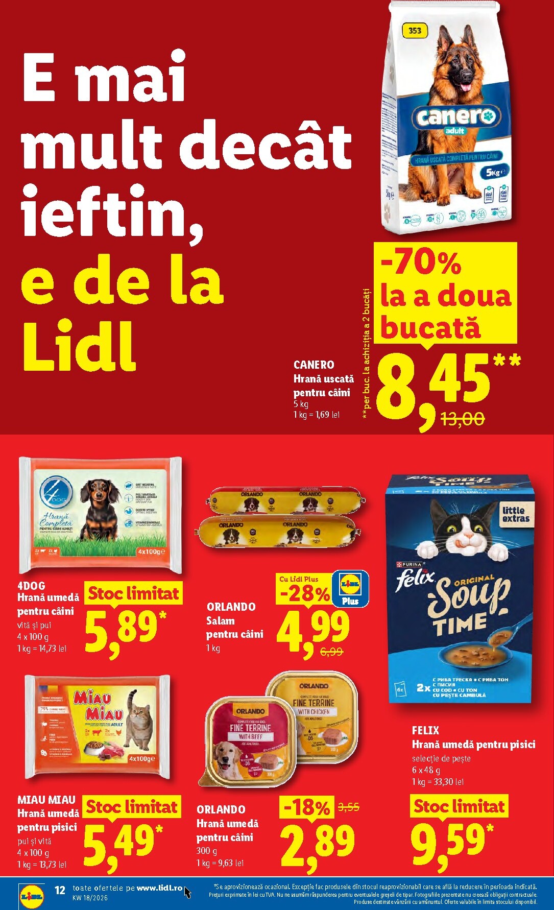 lidl - Brosura Lidl valabilă de la luni 27.04.2026 până la duminică 03.05.2026 - page: 12