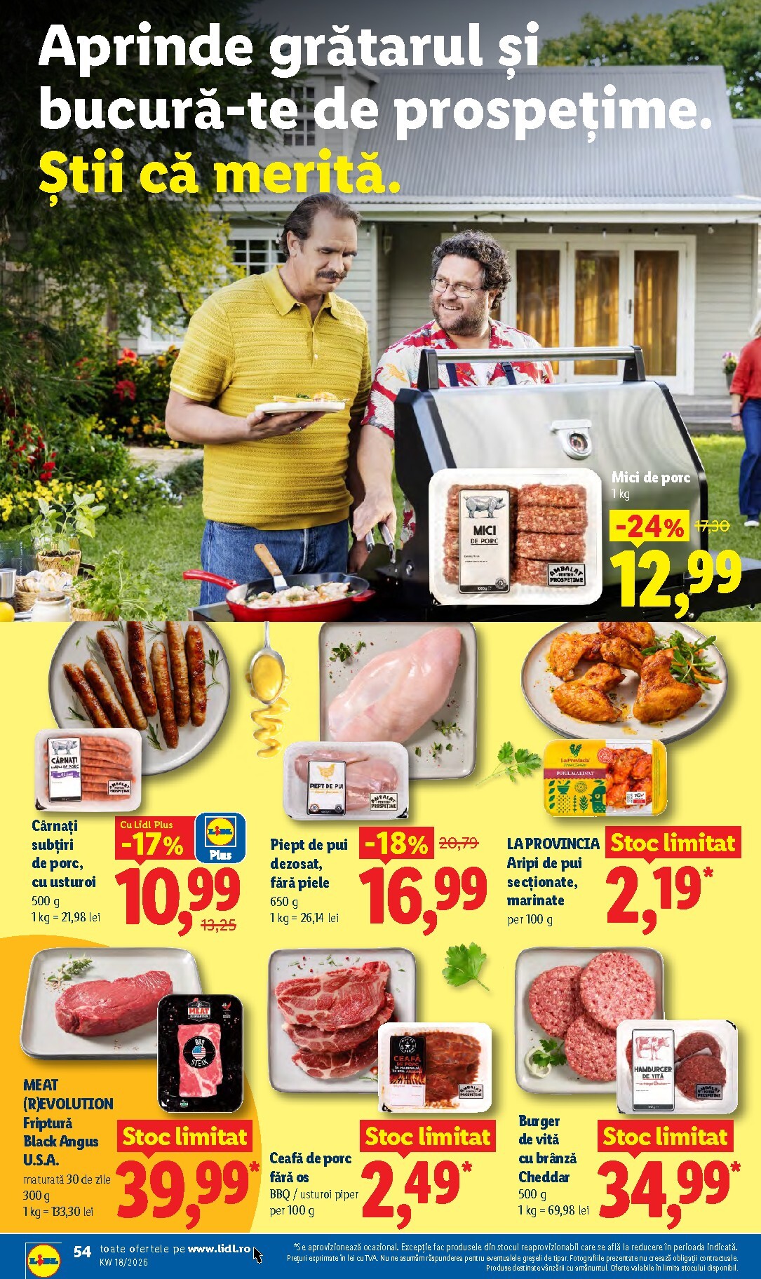 lidl - Brosura Lidl valabilă de la luni 27.04.2026 până la duminică 03.05.2026 - page: 54