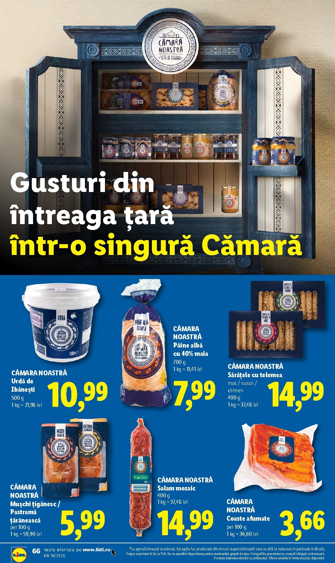lidl - Brosura Lidl valabilă de la luni 27.04.2026 până la duminică 03.05.2026 - page: 66