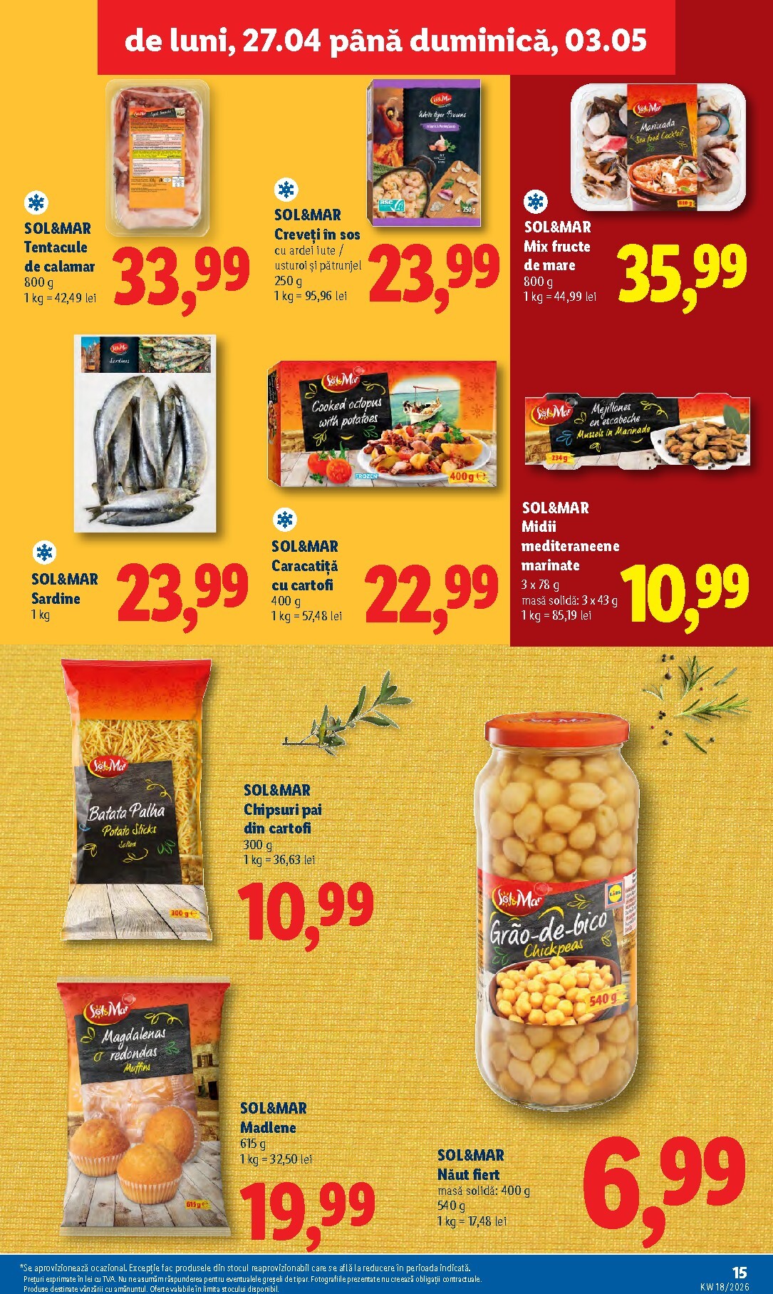 lidl - Brosura Lidl valabilă de la luni 27.04.2026 până la duminică 03.05.2026 - page: 15