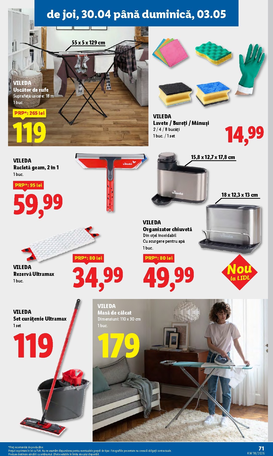 lidl - Brosura Lidl valabilă de la luni 27.04.2026 până la duminică 03.05.2026 - page: 71