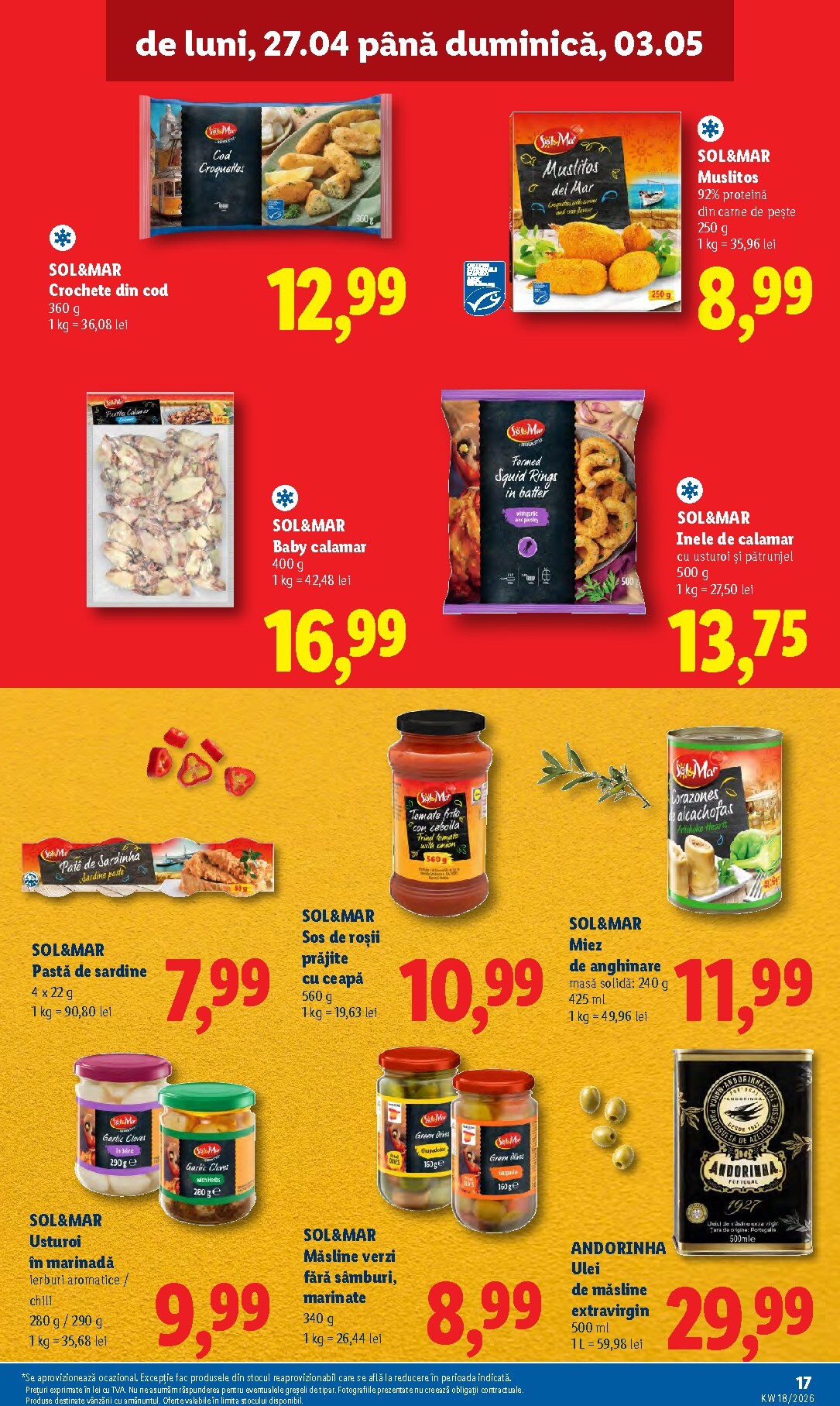 lidl - Brosura Lidl valabilă de la luni 27.04.2026 până la duminică 03.05.2026 - page: 17