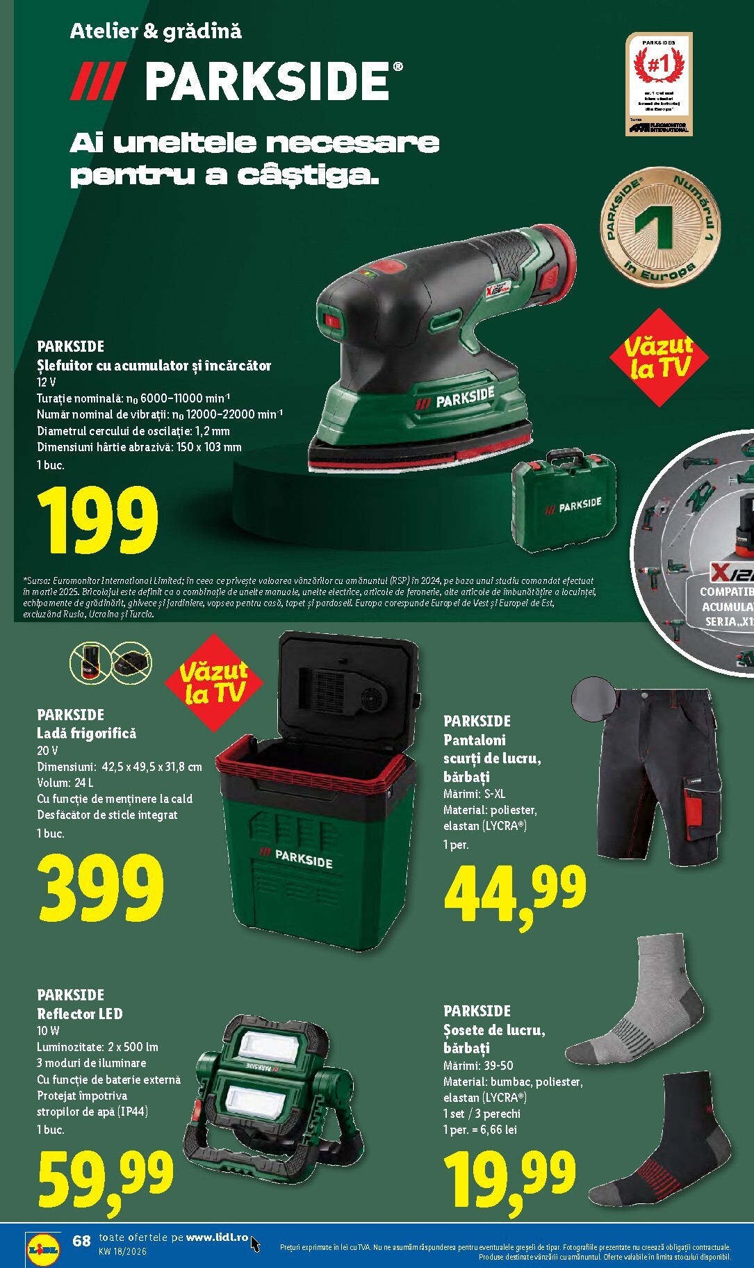 lidl - Brosura Lidl valabilă de la luni 27.04.2026 până la duminică 03.05.2026 - page: 68