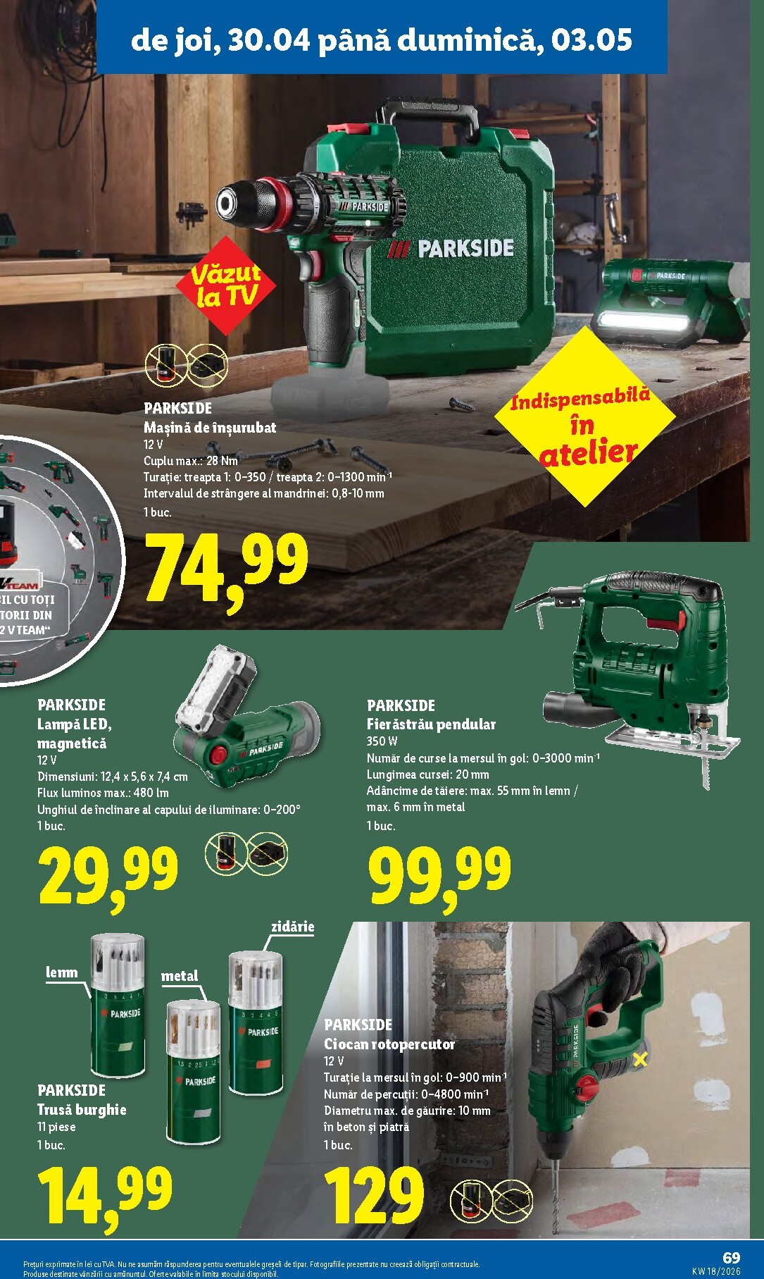 lidl - Brosura Lidl valabilă de la luni 27.04.2026 până la duminică 03.05.2026 - page: 69