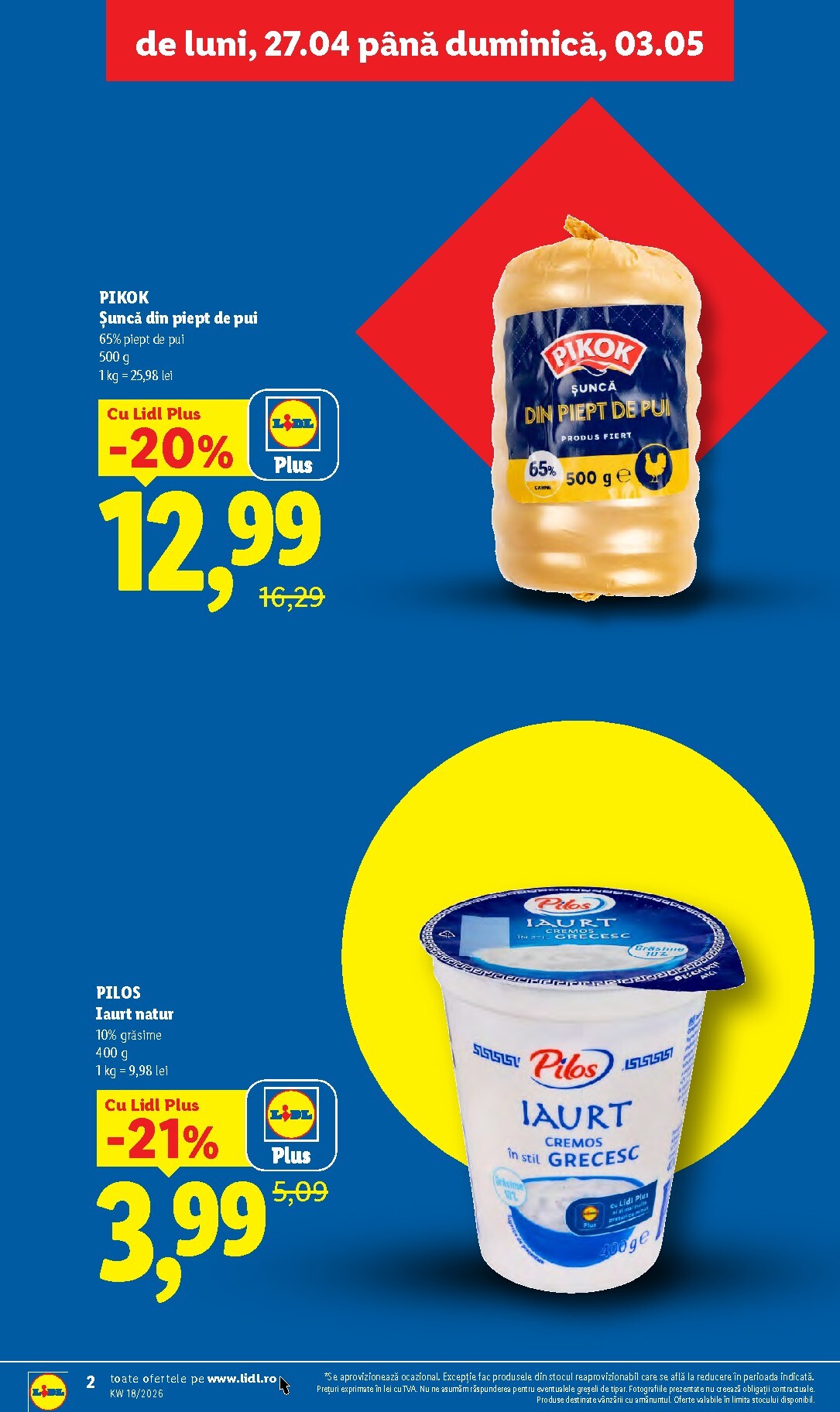 lidl - Brosura Lidl valabilă de la luni 27.04.2026 până la duminică 03.05.2026 - page: 2