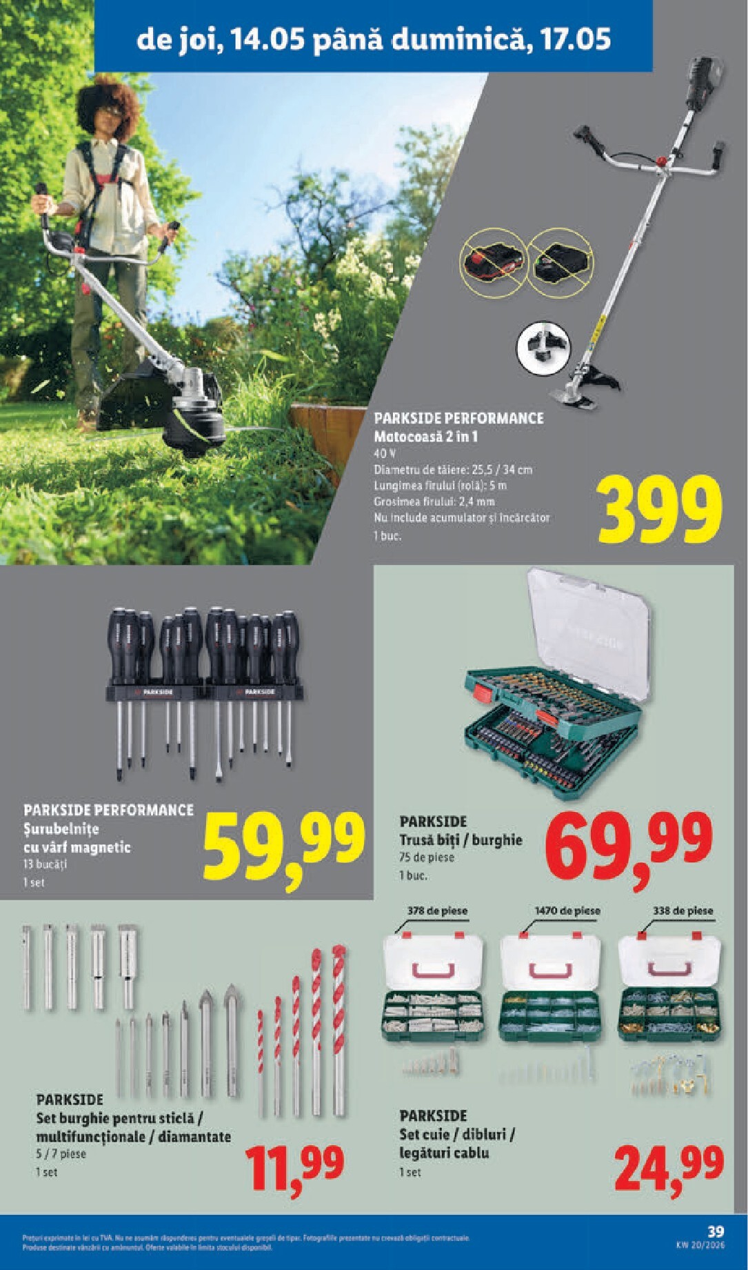 lidl - Lidl pliante pentru săptămâna viitoare de la luni 11.05.2026 până la duminică 17.05.2026 - page: 39