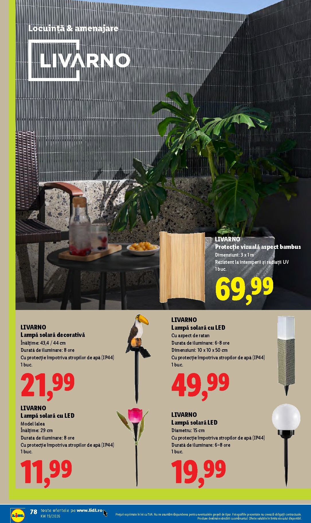 lidl - Brosura Lidl valabilă de la luni 04.05.2026 până la duminică 10.05.2026 - page: 78