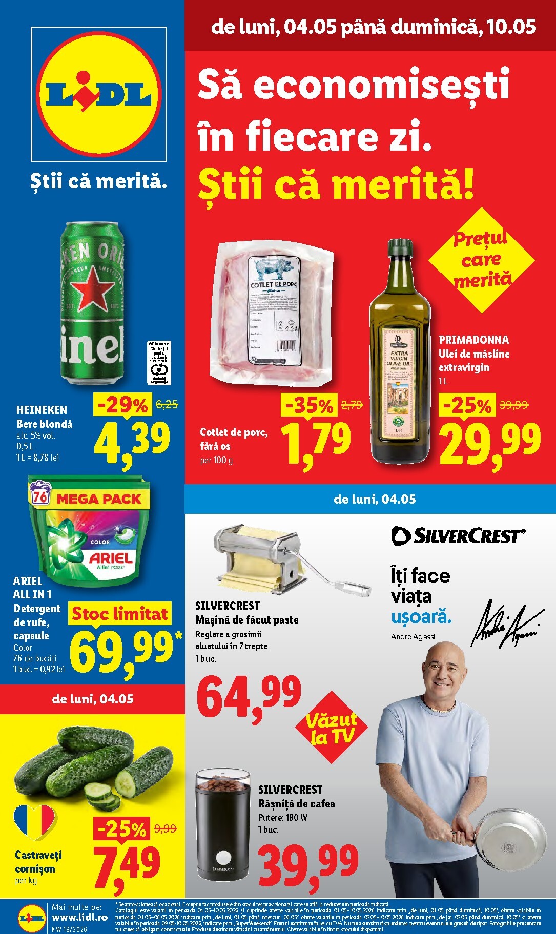 lidl - Brosura Lidl valabilă de la luni 04.05.2026 până la duminică 10.05.2026
