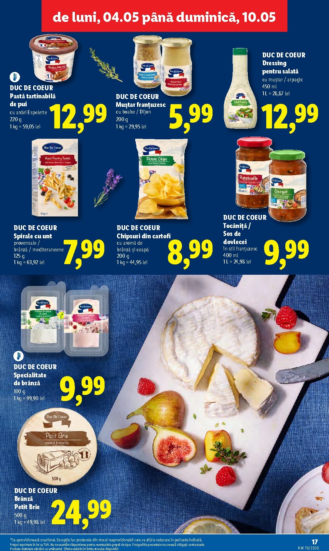 lidl - Brosura Lidl valabilă de la luni 04.05.2026 până la duminică 10.05.2026 - page: 17