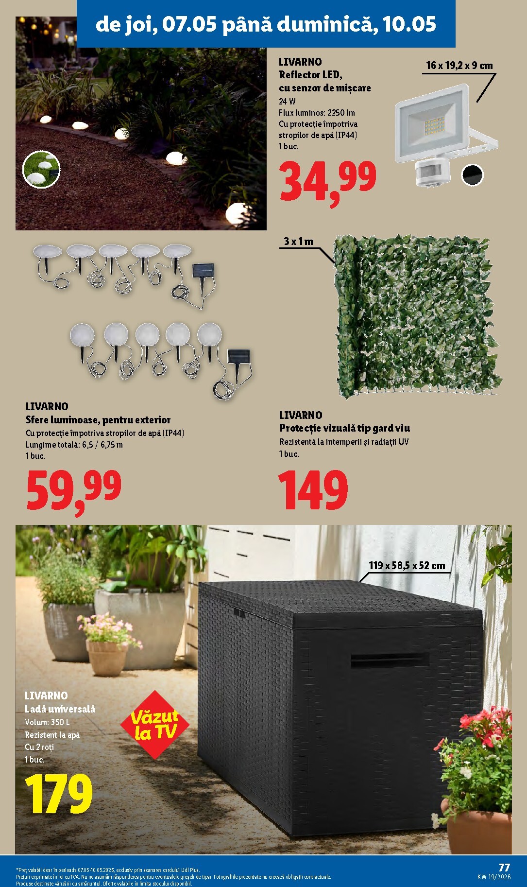 lidl - Brosura Lidl valabilă de la luni 04.05.2026 până la duminică 10.05.2026 - page: 77