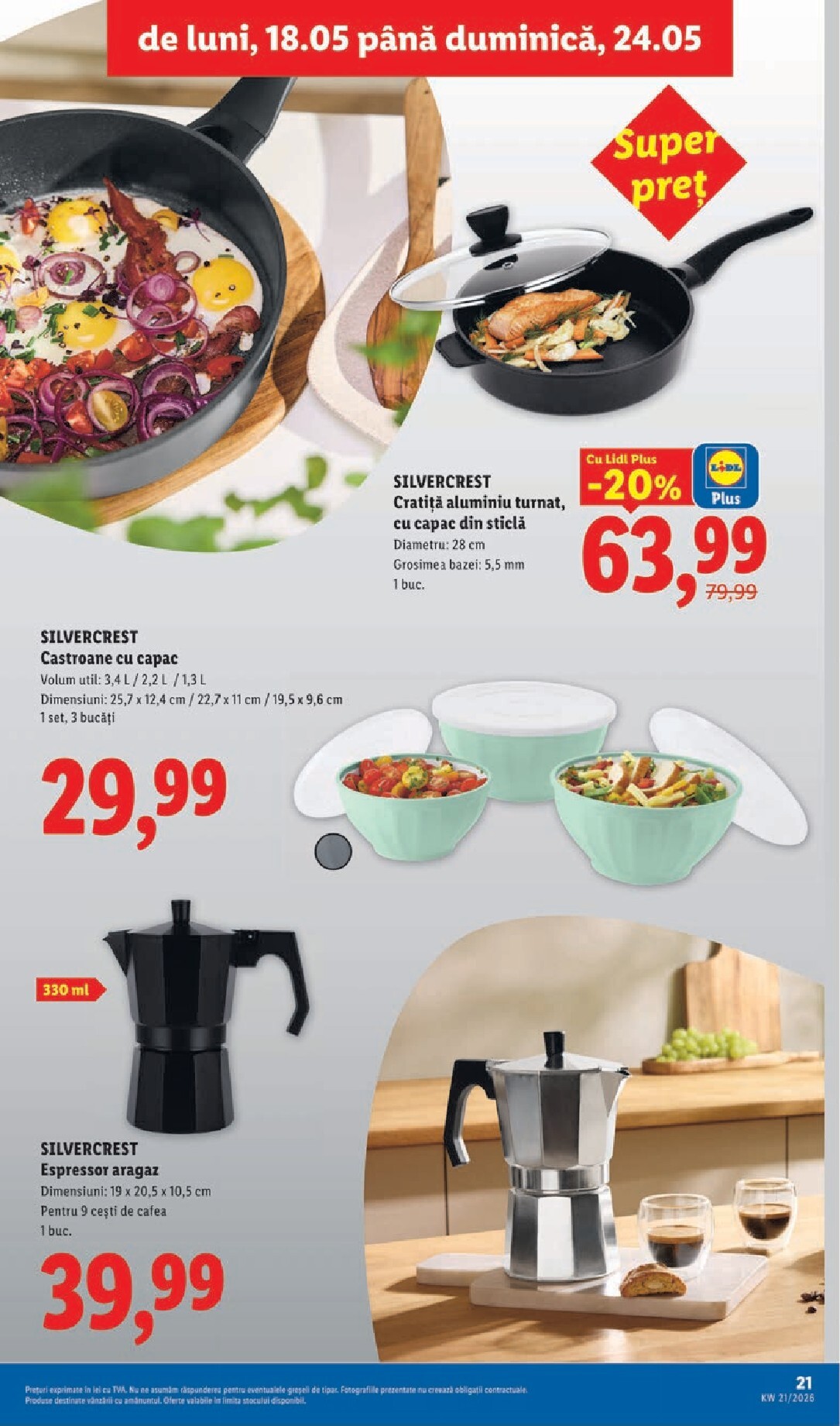 lidl - Lidl pliante pentru săptămâna viitoare de la luni 18.05.2026 până la duminică 24.05.2026 - page: 21