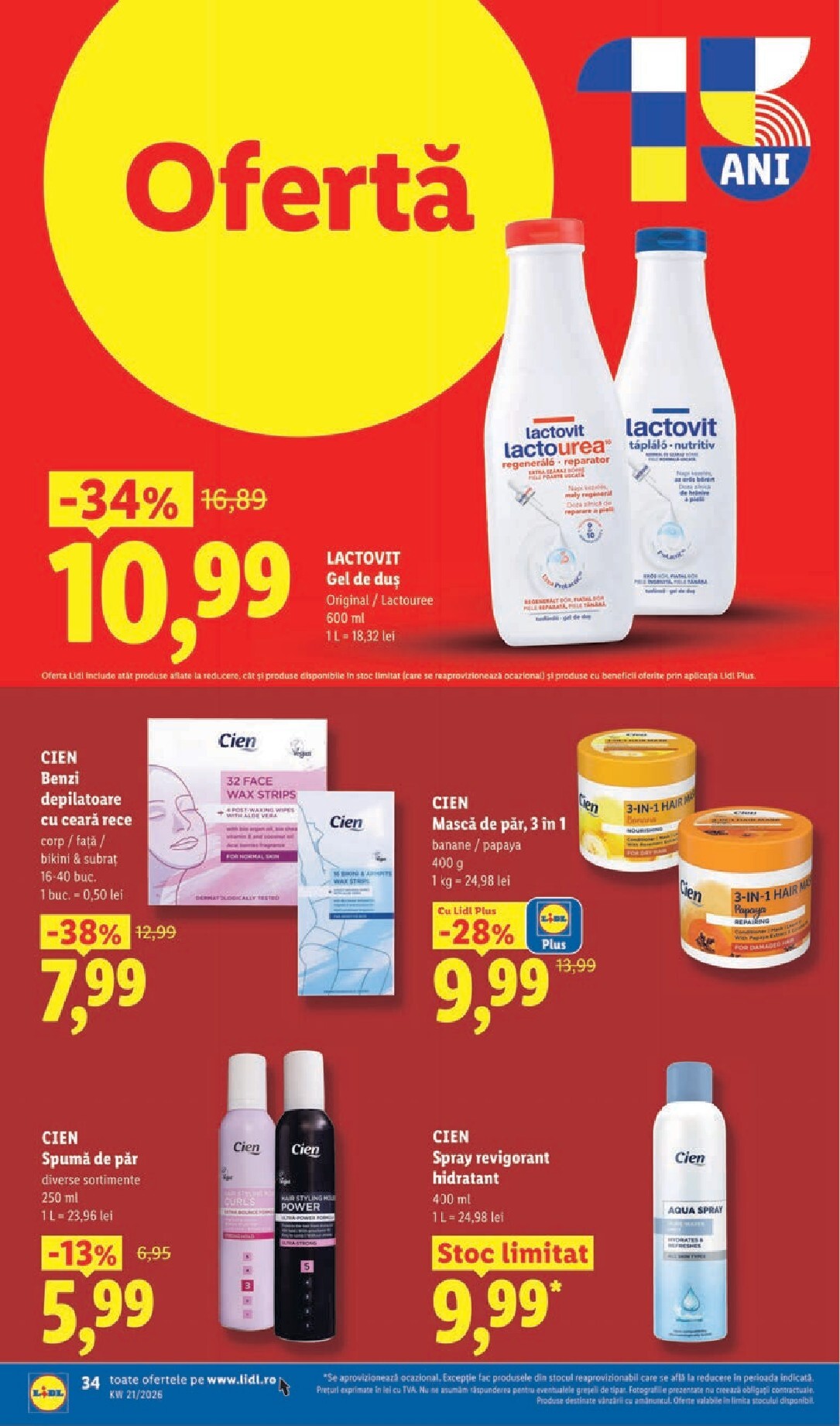 lidl - Lidl pliante pentru săptămâna viitoare de la luni 18.05.2026 până la duminică 24.05.2026 - page: 34