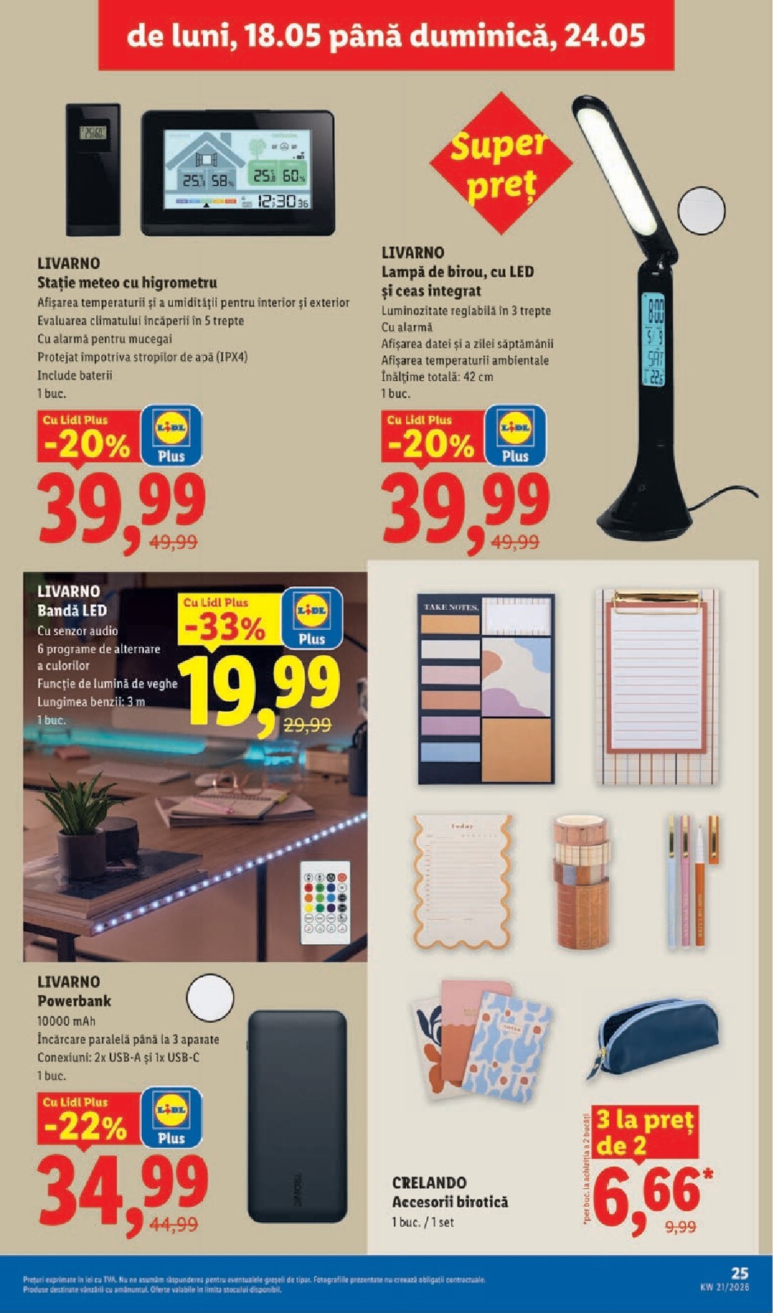 lidl - Lidl pliante pentru săptămâna viitoare de la luni 18.05.2026 până la duminică 24.05.2026 - page: 25