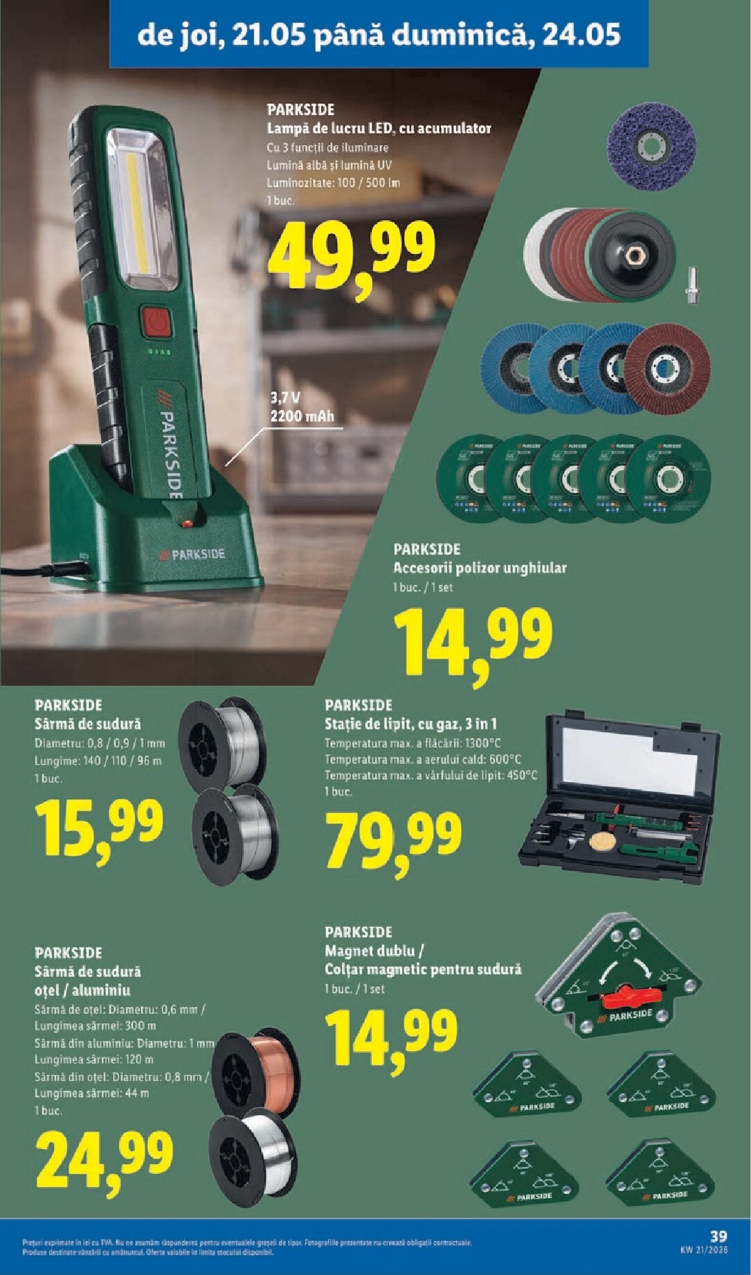 lidl - Lidl pliante pentru săptămâna viitoare de la luni 18.05.2026 până la duminică 24.05.2026 - page: 39