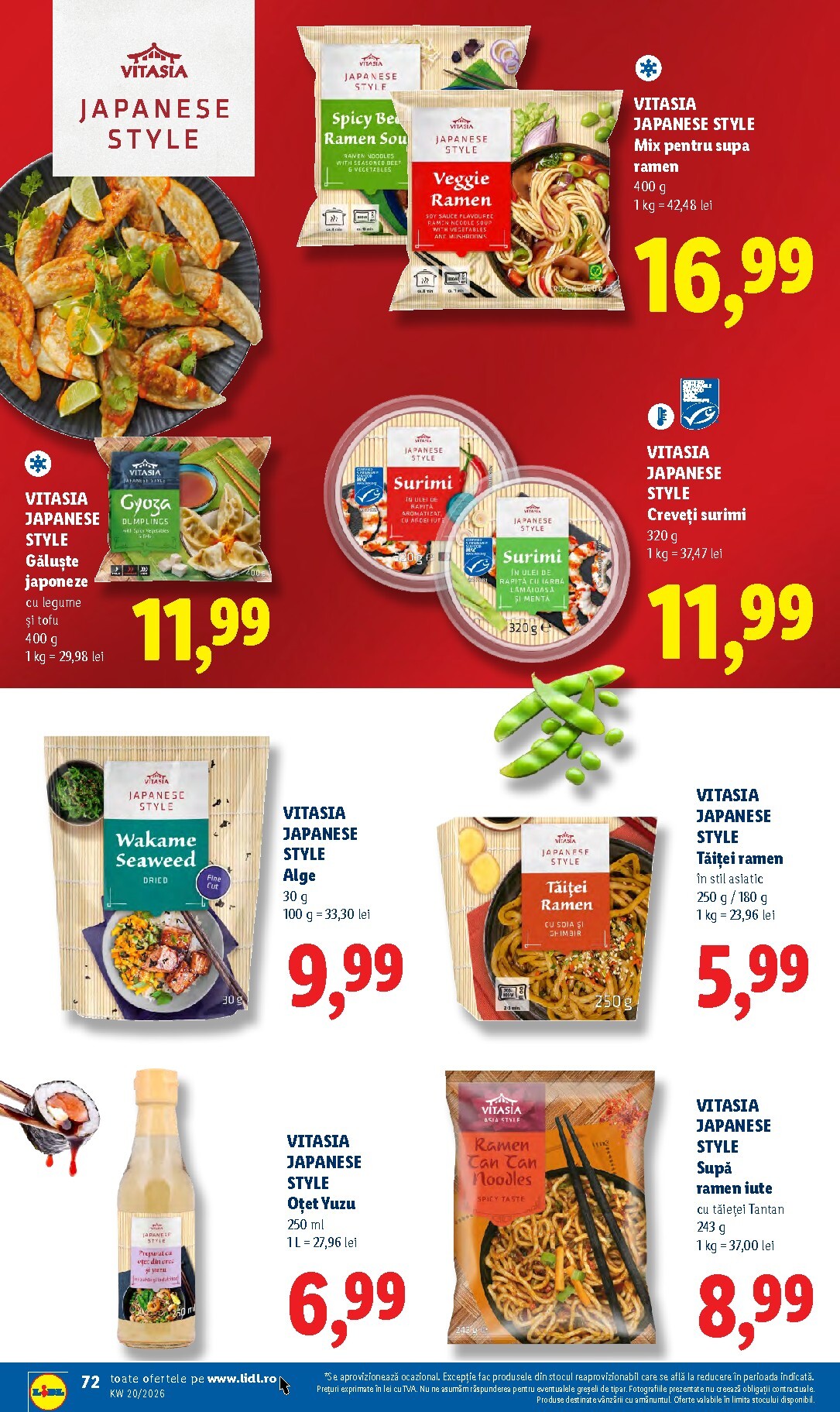 lidl - Brosura Lidl valabilă de la luni 11.05.2026 până la duminică 17.05.2026 - page: 72