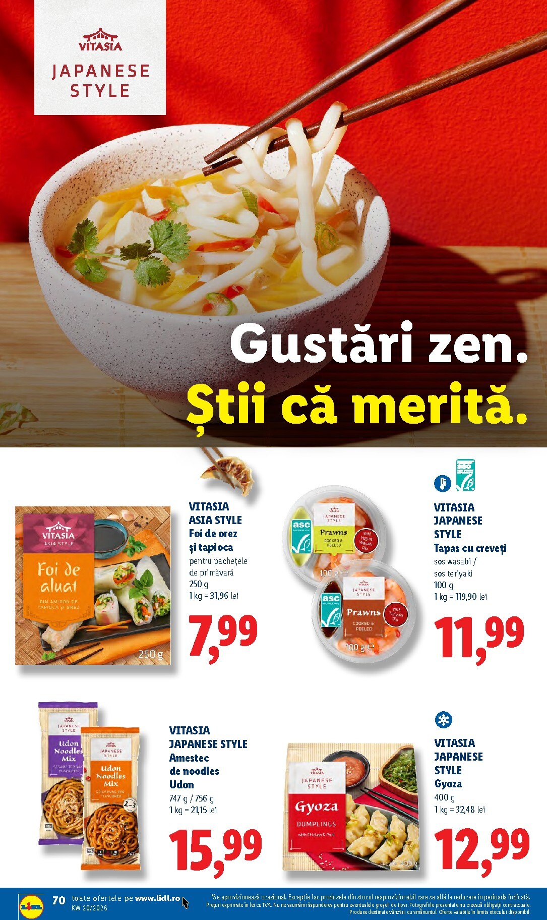 lidl - Brosura Lidl valabilă de la luni 11.05.2026 până la duminică 17.05.2026 - page: 70