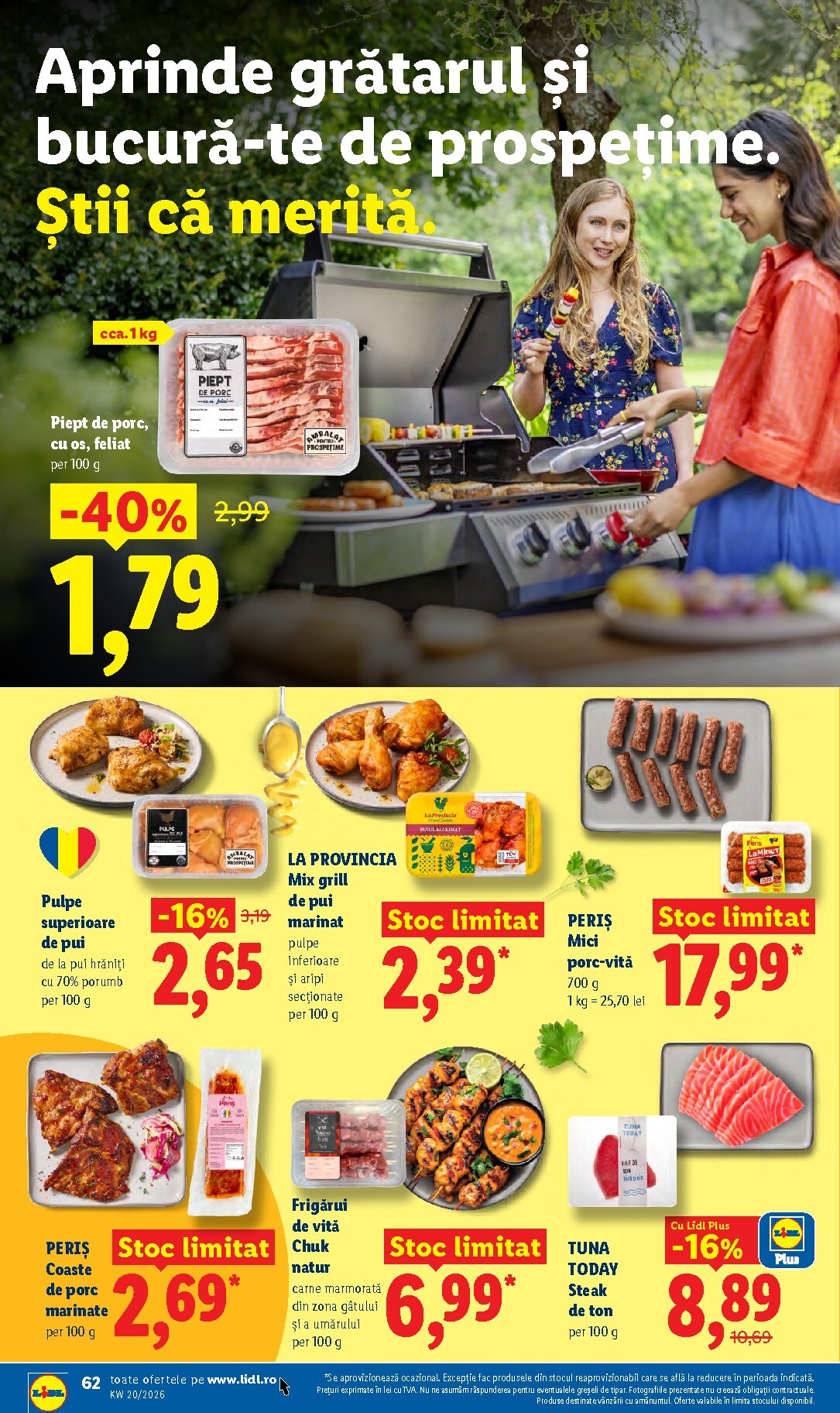 lidl - Brosura Lidl valabilă de la luni 11.05.2026 până la duminică 17.05.2026 - page: 62