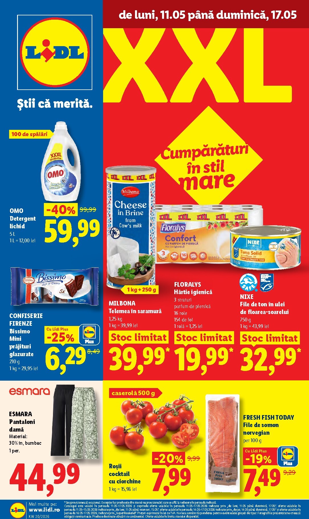 lidl - Brosura Lidl valabilă de la luni 11.05.2026 până la duminică 17.05.2026 - page: 1