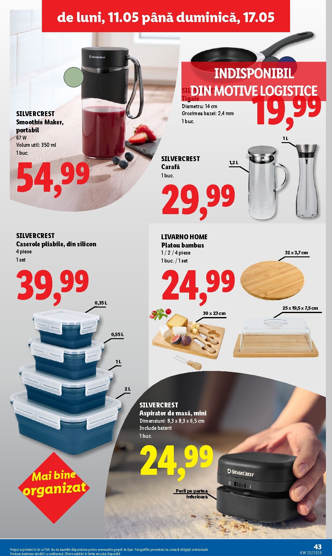 lidl - Brosura Lidl valabilă de la luni 11.05.2026 până la duminică 17.05.2026 - page: 43