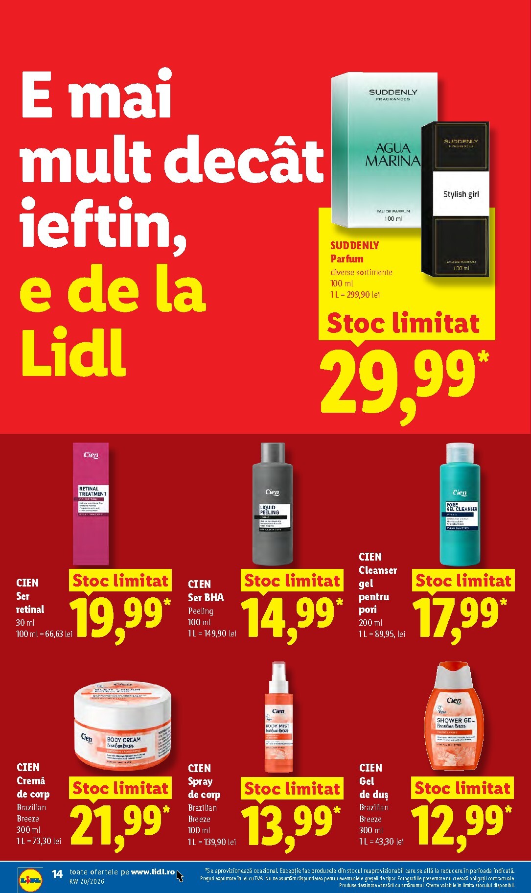 lidl - Brosura Lidl valabilă de la luni 11.05.2026 până la duminică 17.05.2026 - page: 14