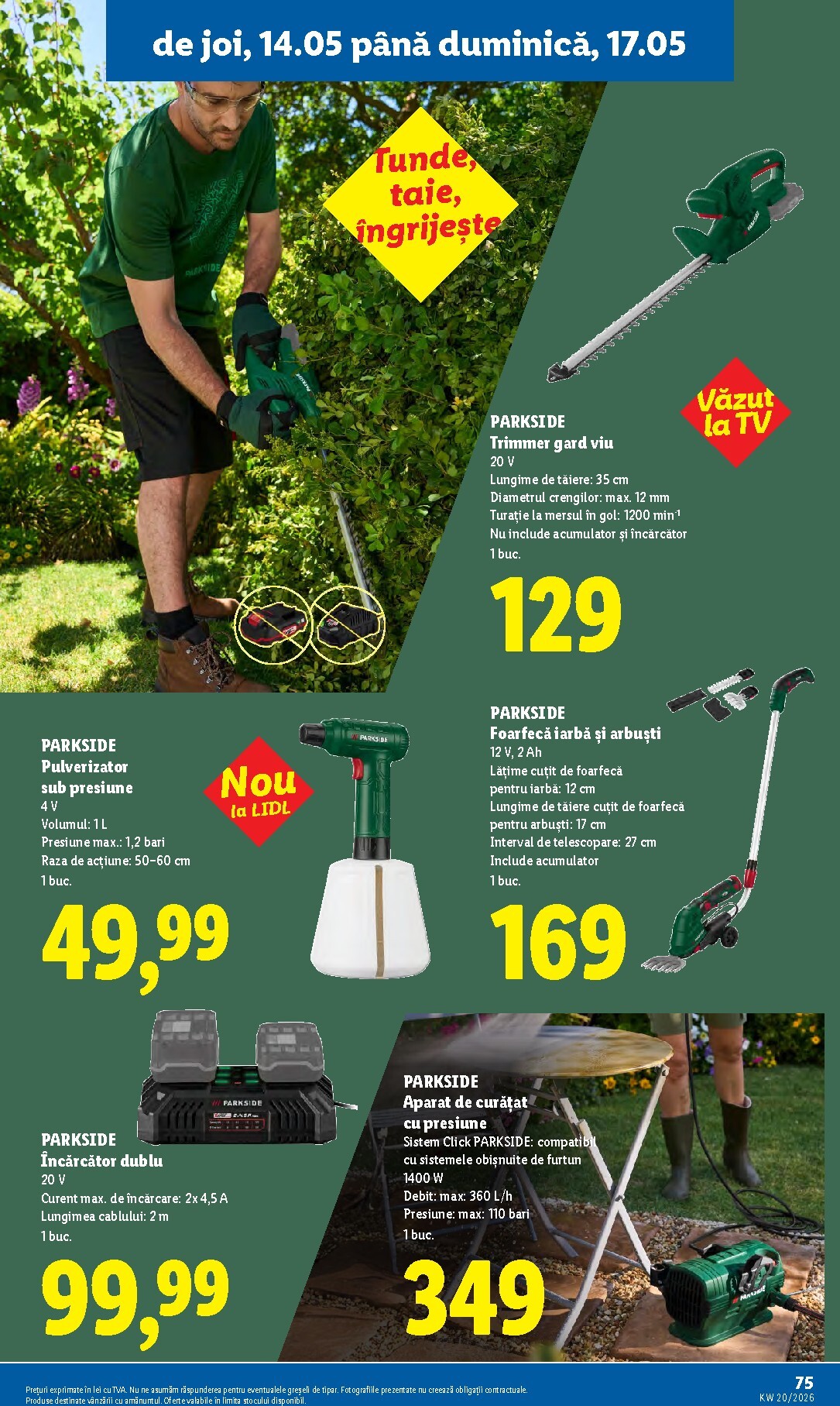 lidl - Brosura Lidl valabilă de la luni 11.05.2026 până la duminică 17.05.2026 - page: 75