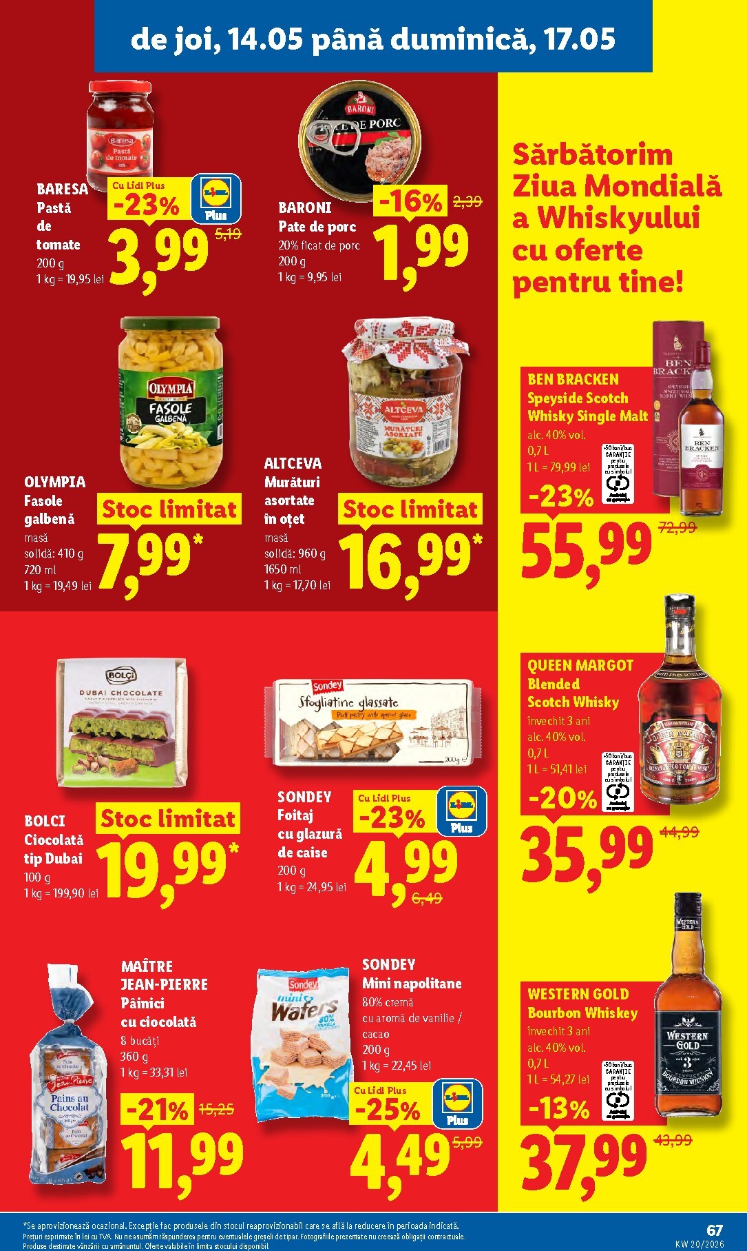 lidl - Brosura Lidl valabilă de la luni 11.05.2026 până la duminică 17.05.2026 - page: 67