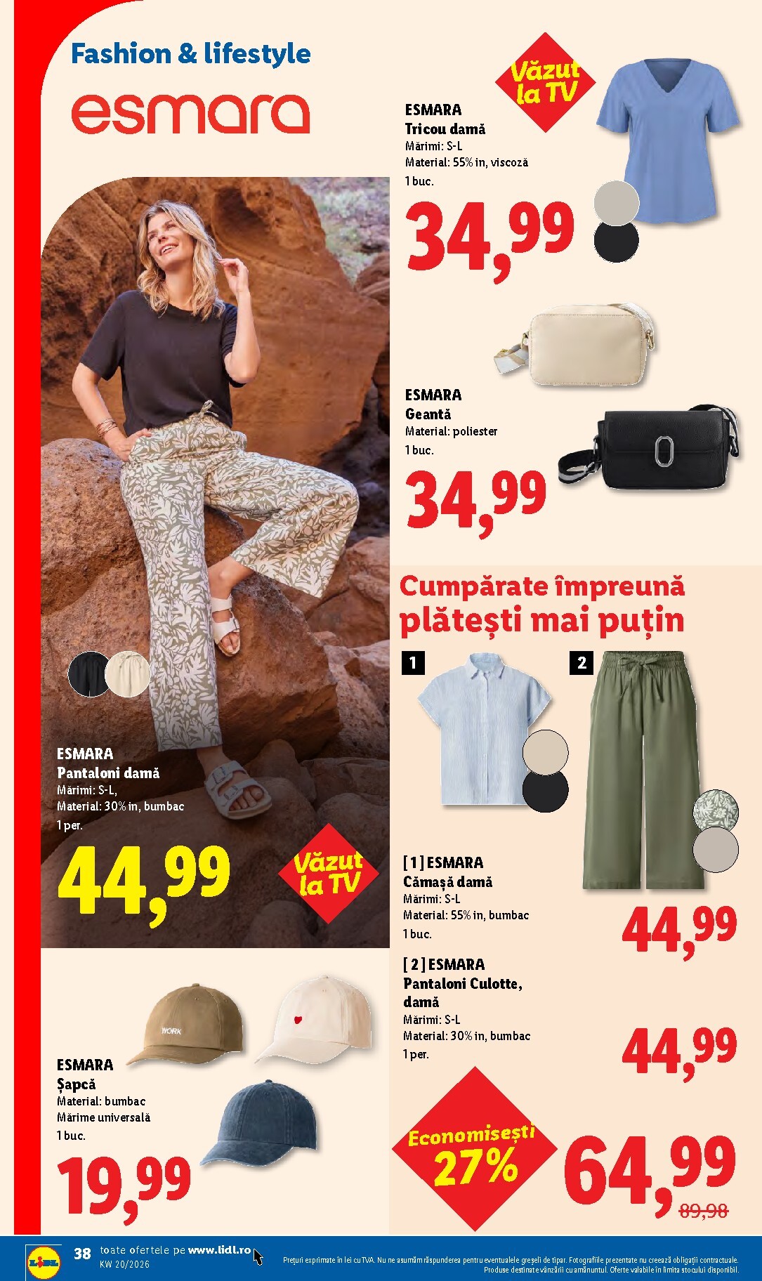 lidl - Brosura Lidl valabilă de la luni 11.05.2026 până la duminică 17.05.2026 - page: 38