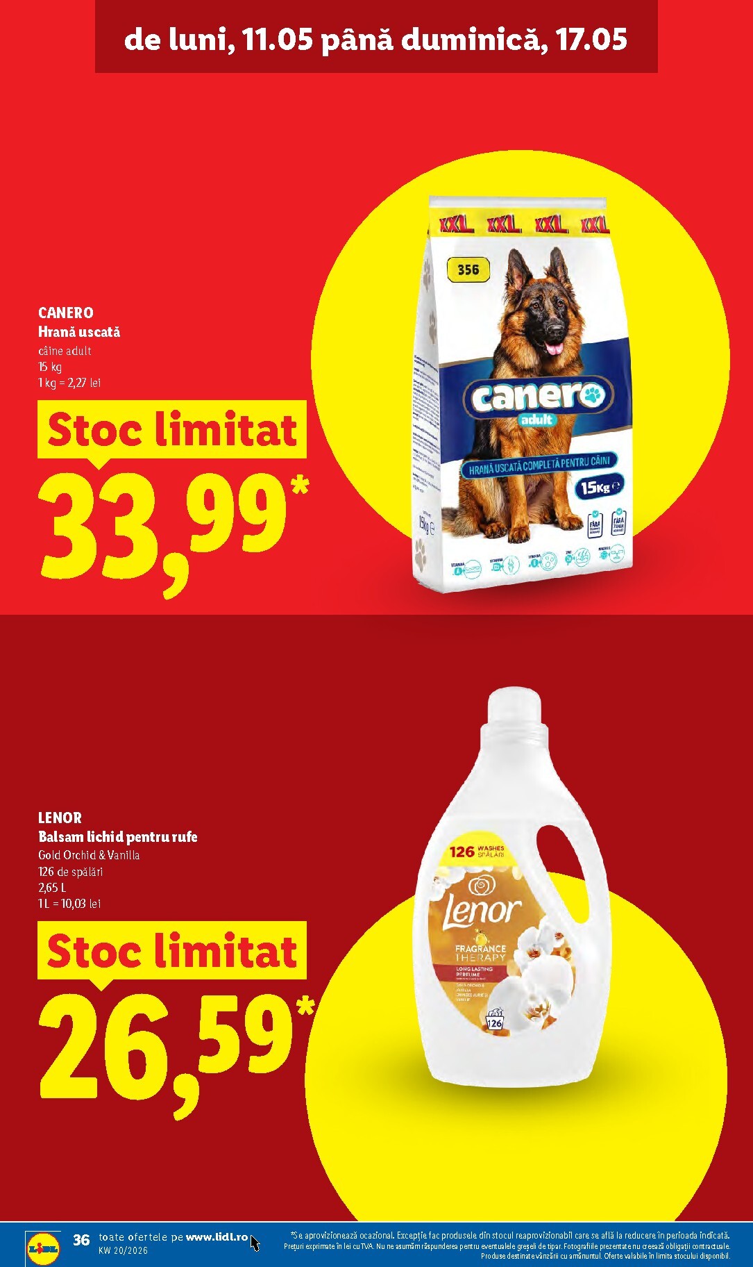 lidl - Brosura Lidl valabilă de la luni 11.05.2026 până la duminică 17.05.2026 - page: 36