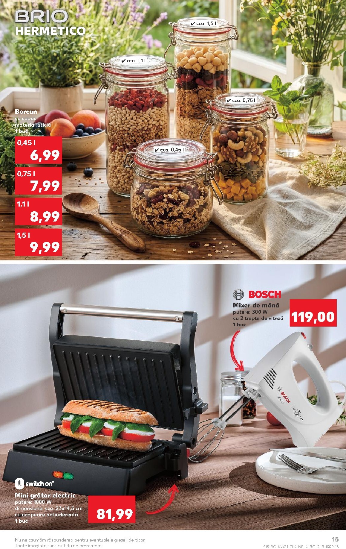 kaufland - Pliantele viitoare Kaufland - Nonfood valabil de la miercuri 20.05.2026 până la marți 26.05.2026 - page: 15