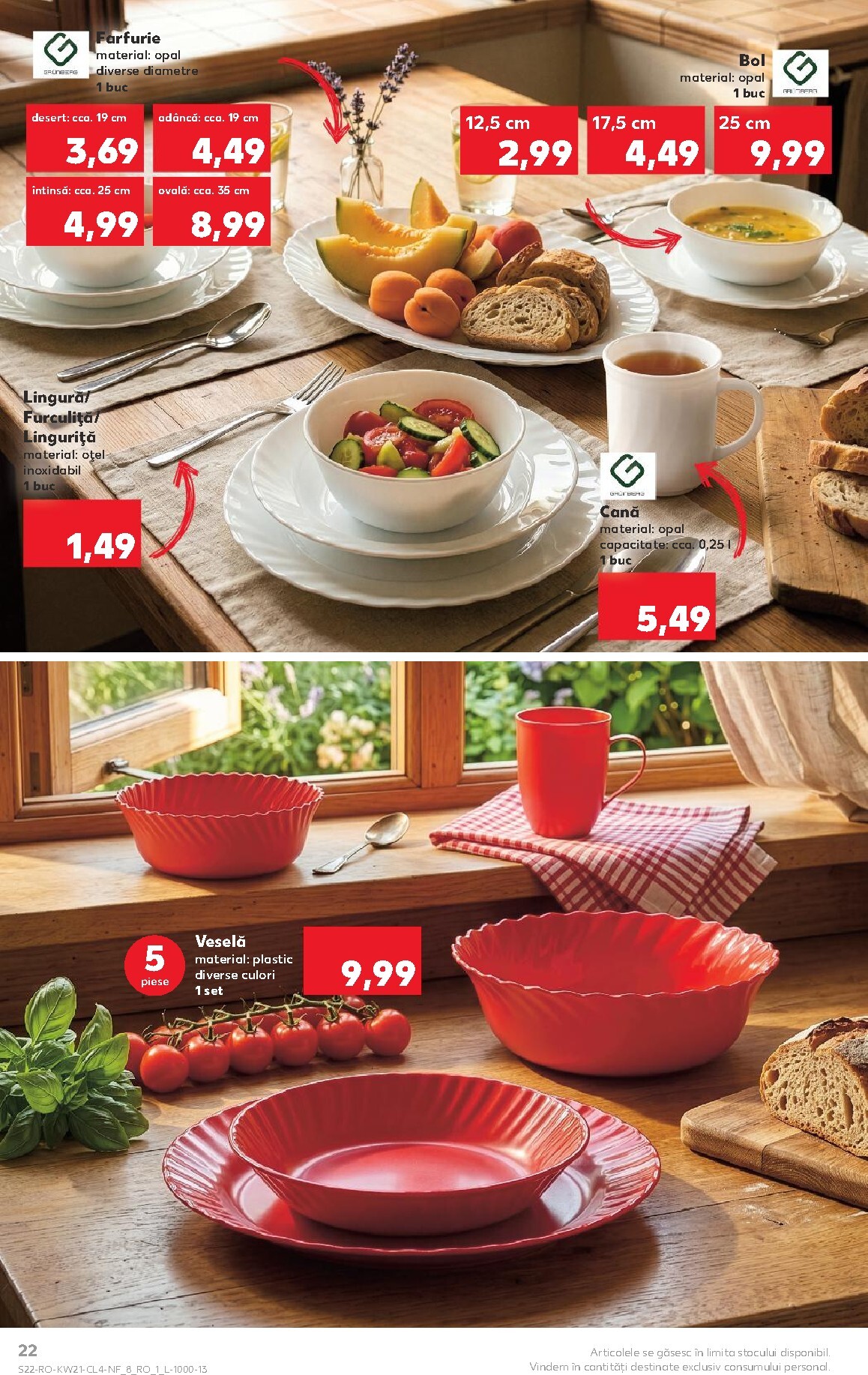 kaufland - Pliantele viitoare Kaufland - Nonfood valabil de la miercuri 20.05.2026 până la marți 26.05.2026 - page: 22