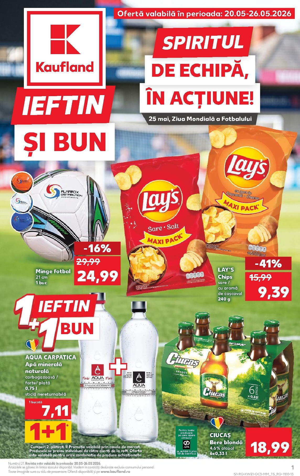 kaufland - Pliantele viitoare Kaufland - Ieftin si bun valabil de la miercuri 20.05.2026 până la marți 26.05.2026