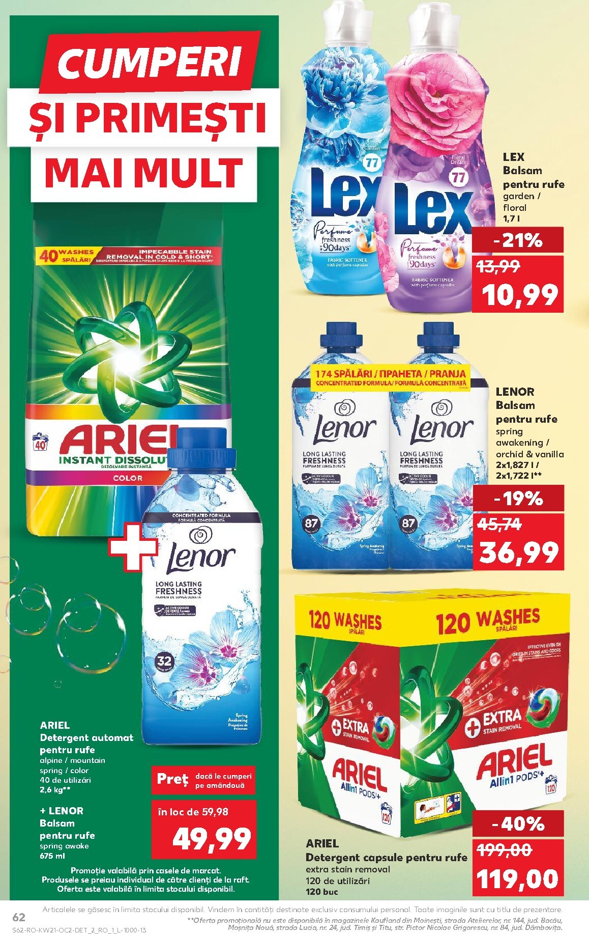 kaufland - Pliantele viitoare Kaufland valabil de la miercuri 20.05.2026 până la marți 26.05.2026 - page: 62