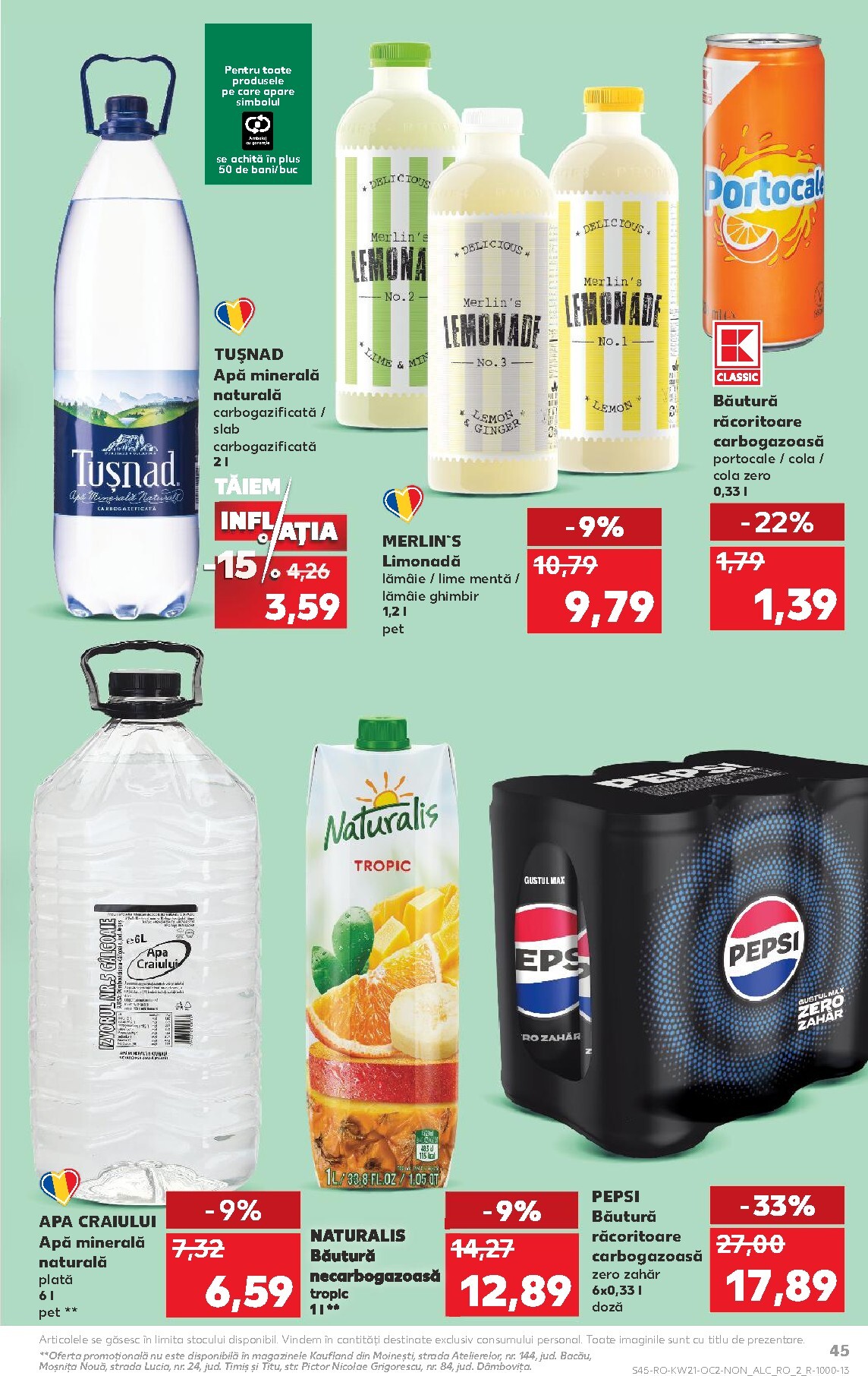 kaufland - Pliantele viitoare Kaufland valabil de la miercuri 20.05.2026 până la marți 26.05.2026 - page: 45